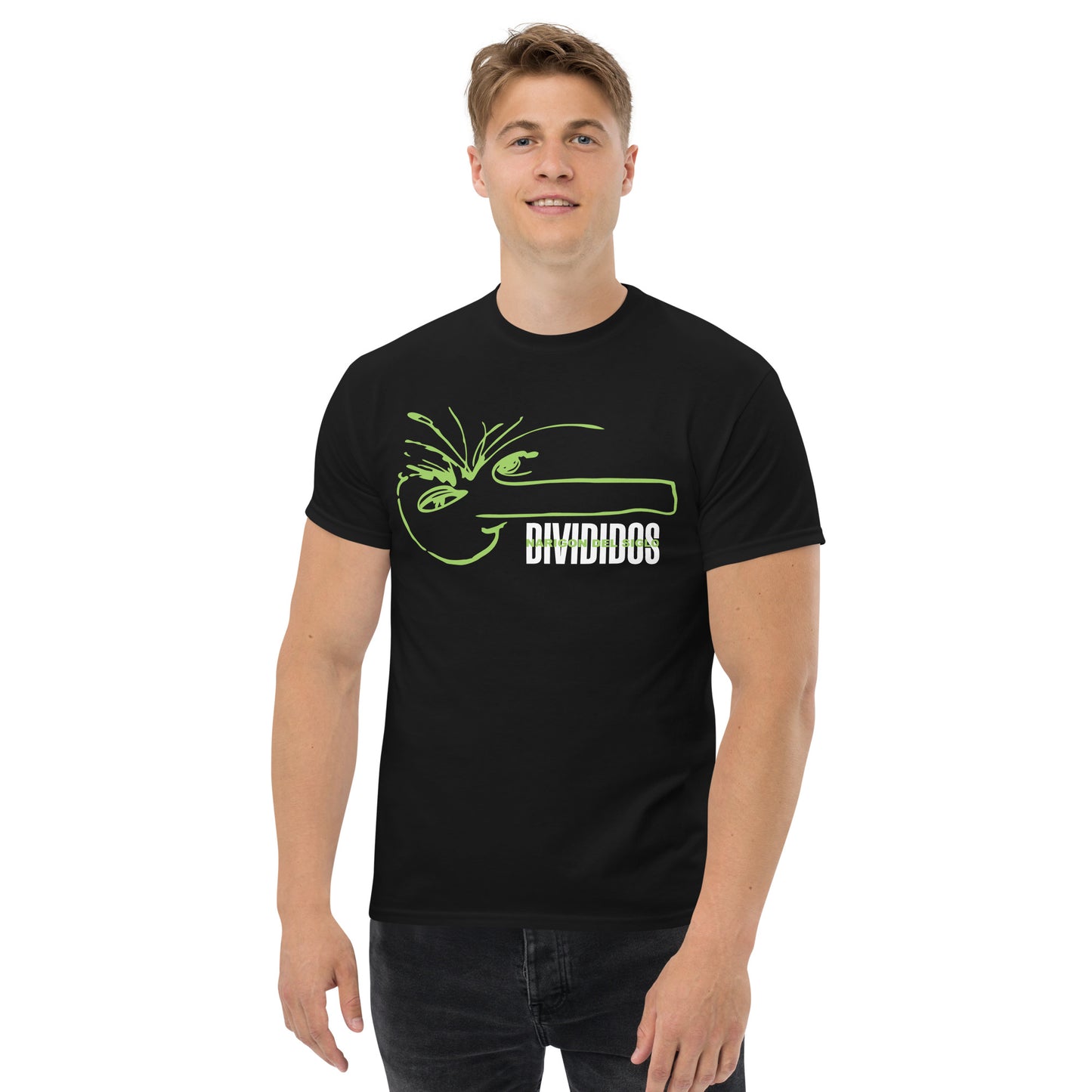 Divididos. Camiseta de Algodón 100% peinado. Estampado DTG. Corte Unisex. CAM2414.