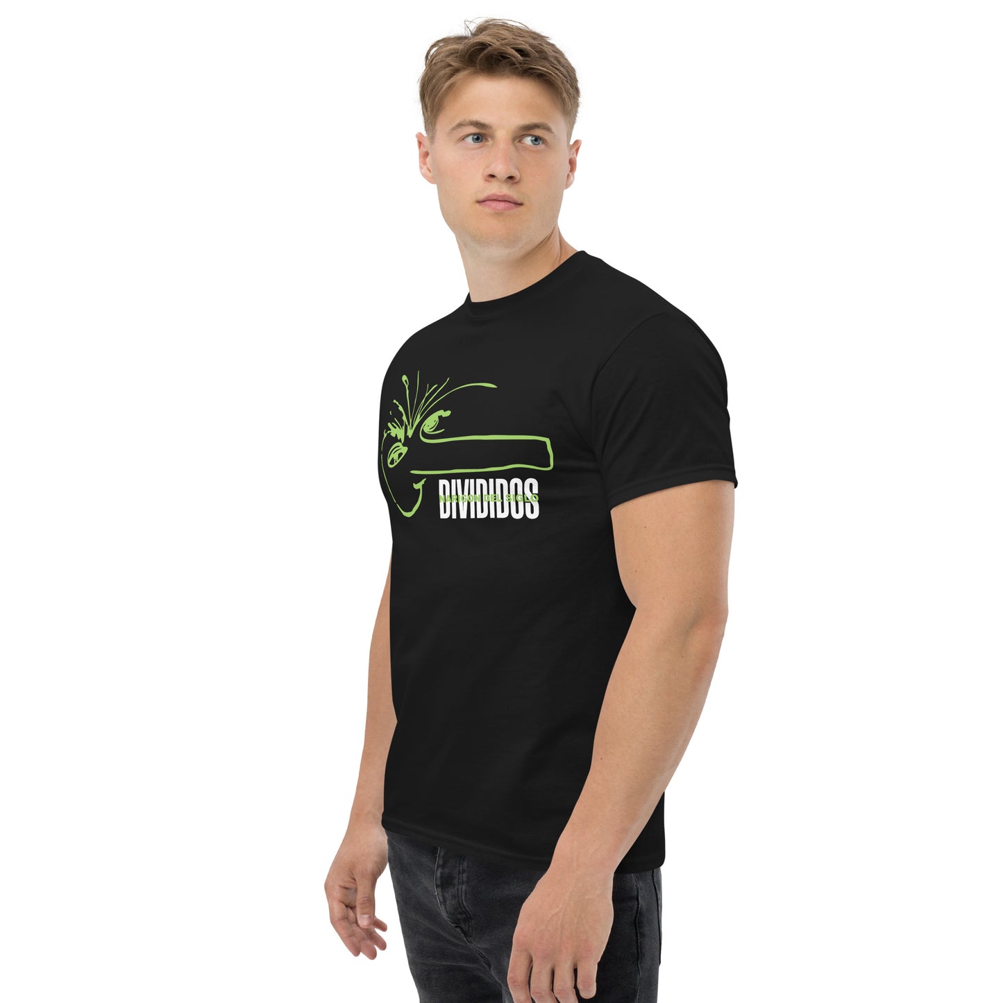 Divididos. Camiseta de Algodón 100% peinado. Estampado DTG. Corte Unisex. CAM2414.