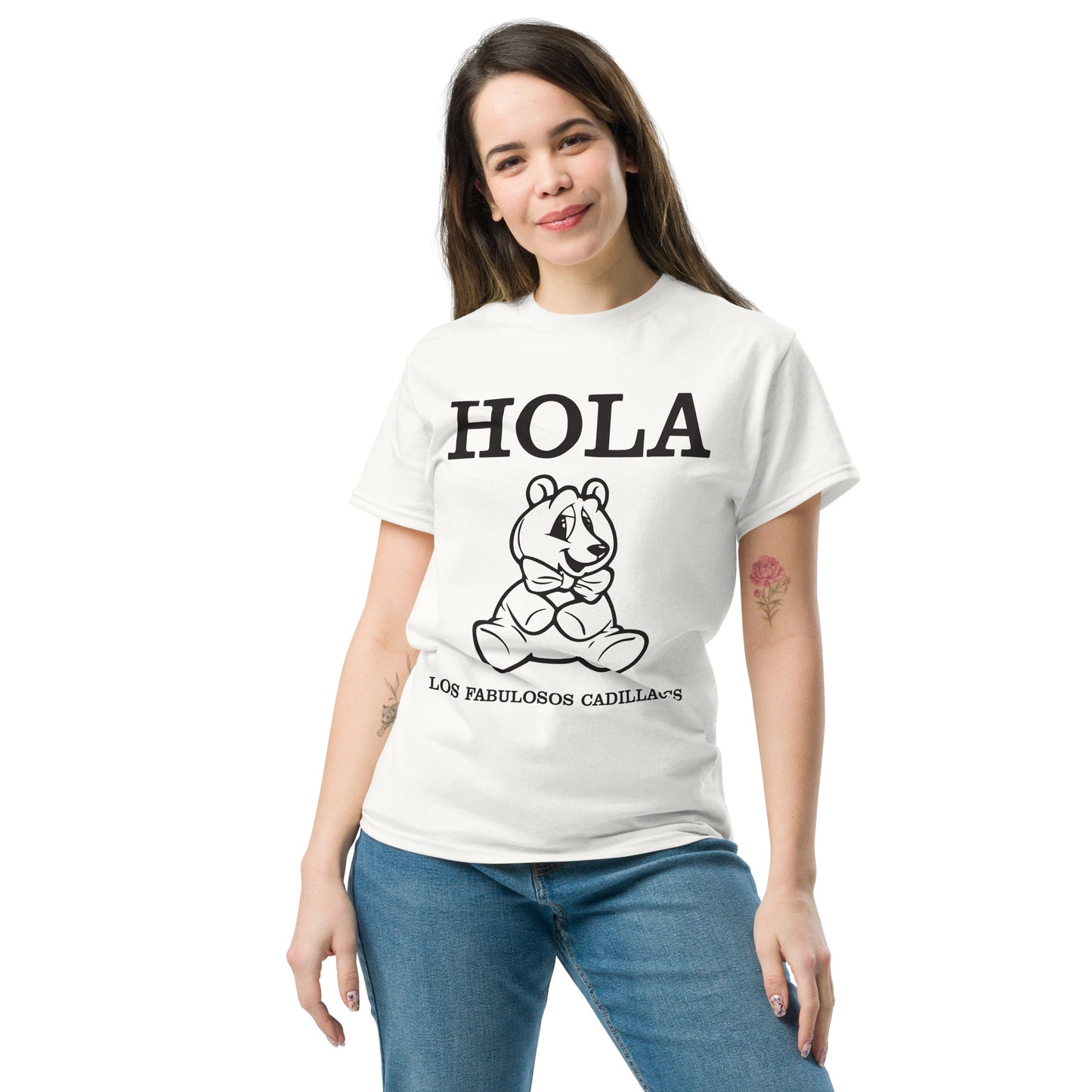 Los Fabulosos Cadillacs. Argentina. Algodón 100%. Corte Unisex. Blanca o gris. CAM2605.