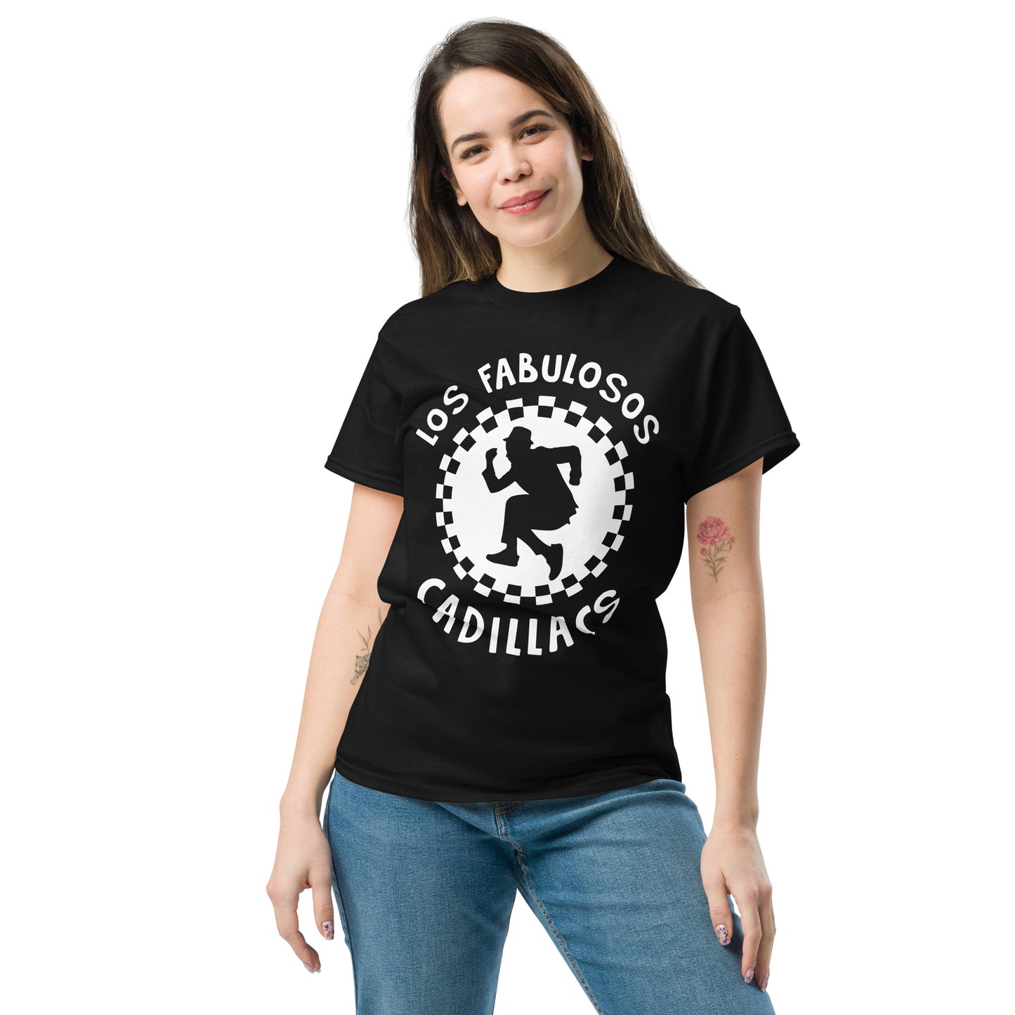 Los Fabulosos Cadillacs. Argentina. Algodón 100%. Corte Unisex. Negra. CAM2607.