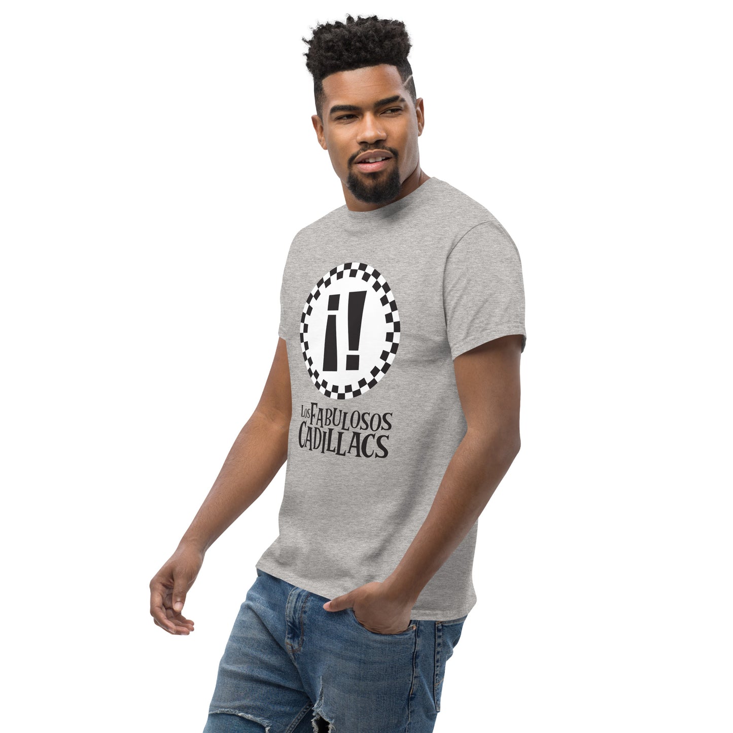 Los Fabulosos Cadillacs. Argentina. Algodón 100%. Corte Unisex. Gris. CAM2609.