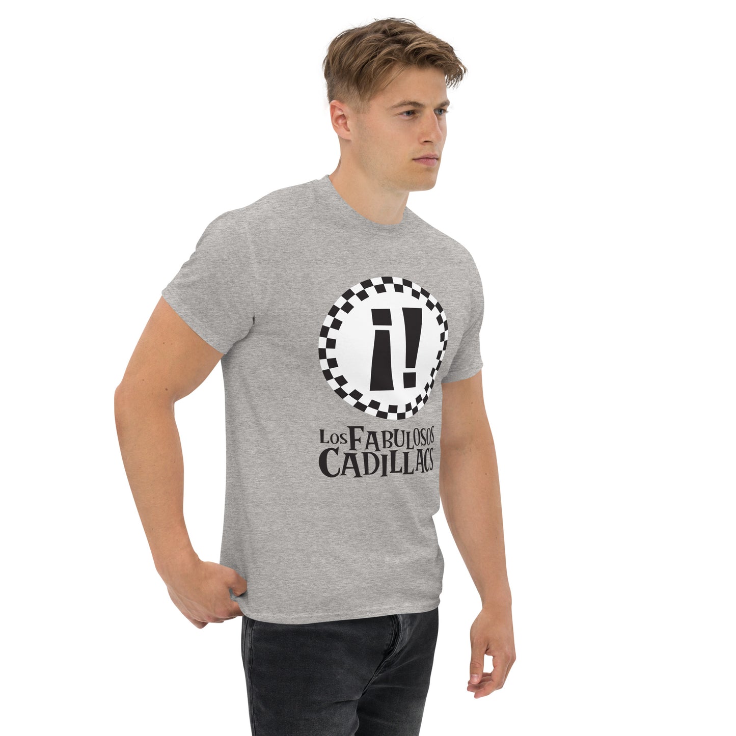 Los Fabulosos Cadillacs. Argentina. Algodón 100%. Corte Unisex. Gris. CAM2609.