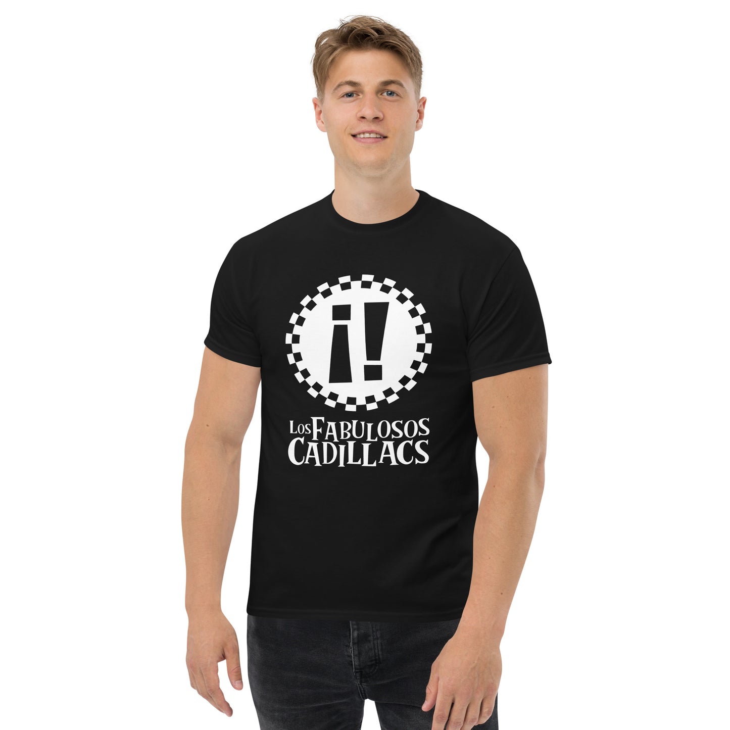 Los Fabulosos Cadillacs. Argentina. Algodón 100%. Corte Unisex. Negra. CAM2609.