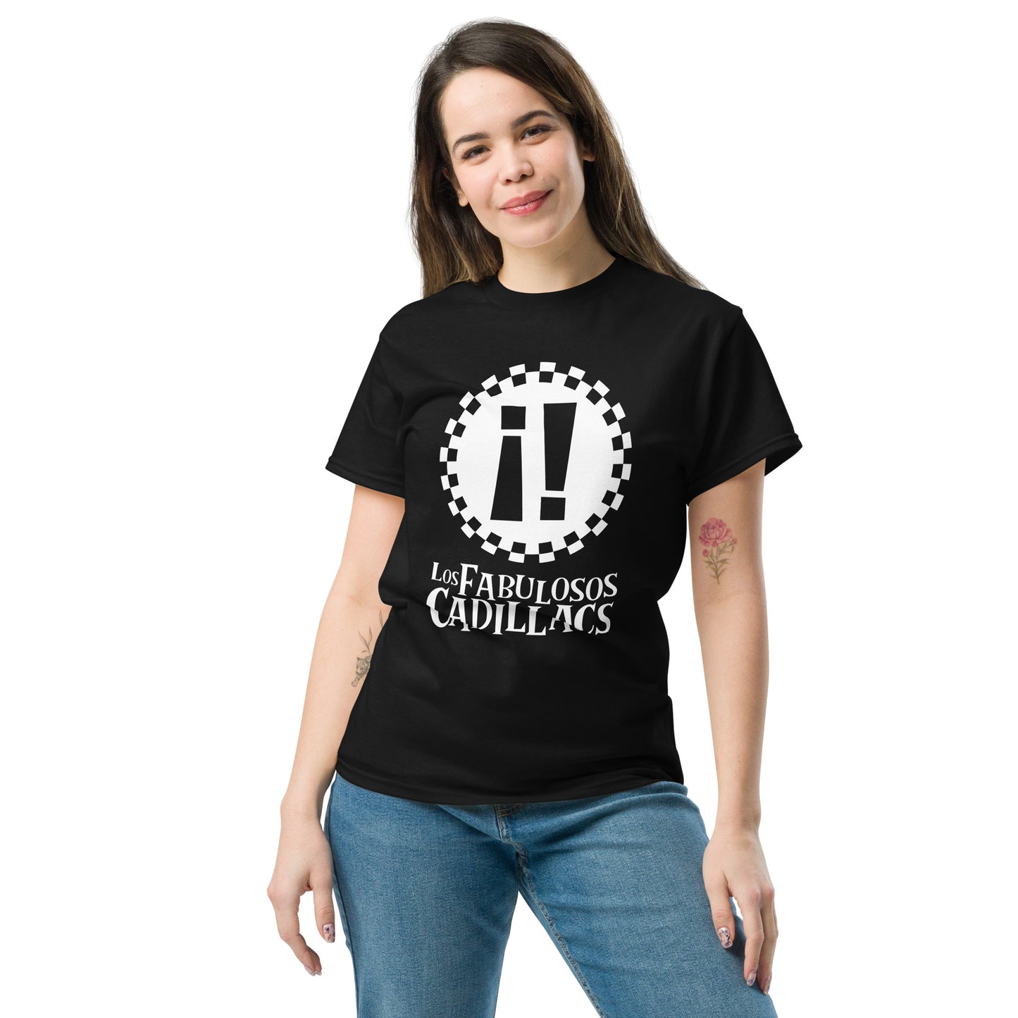Los Fabulosos Cadillacs. Argentina. Algodón 100%. Corte Unisex. Negra. CAM2609.