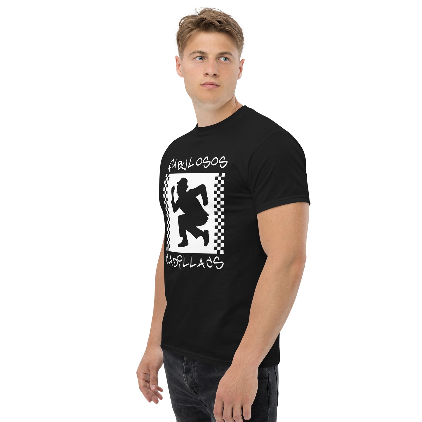 Los Fabulosos Cadillacs. Argentina. Algodón 100%. Corte Unisex. Negra. CAM2610.