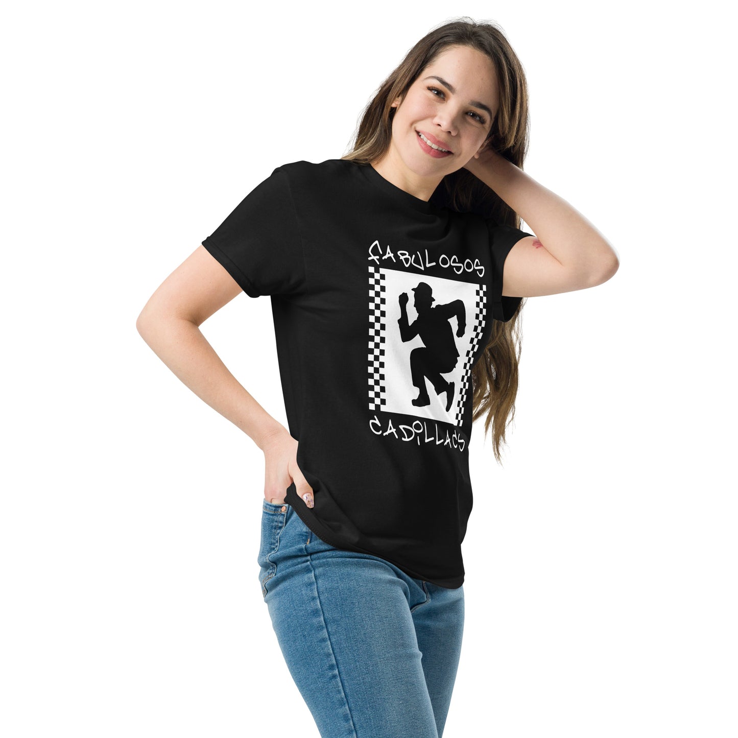 Los Fabulosos Cadillacs. Argentina. Algodón 100%. Corte Unisex. Negra. CAM2610.