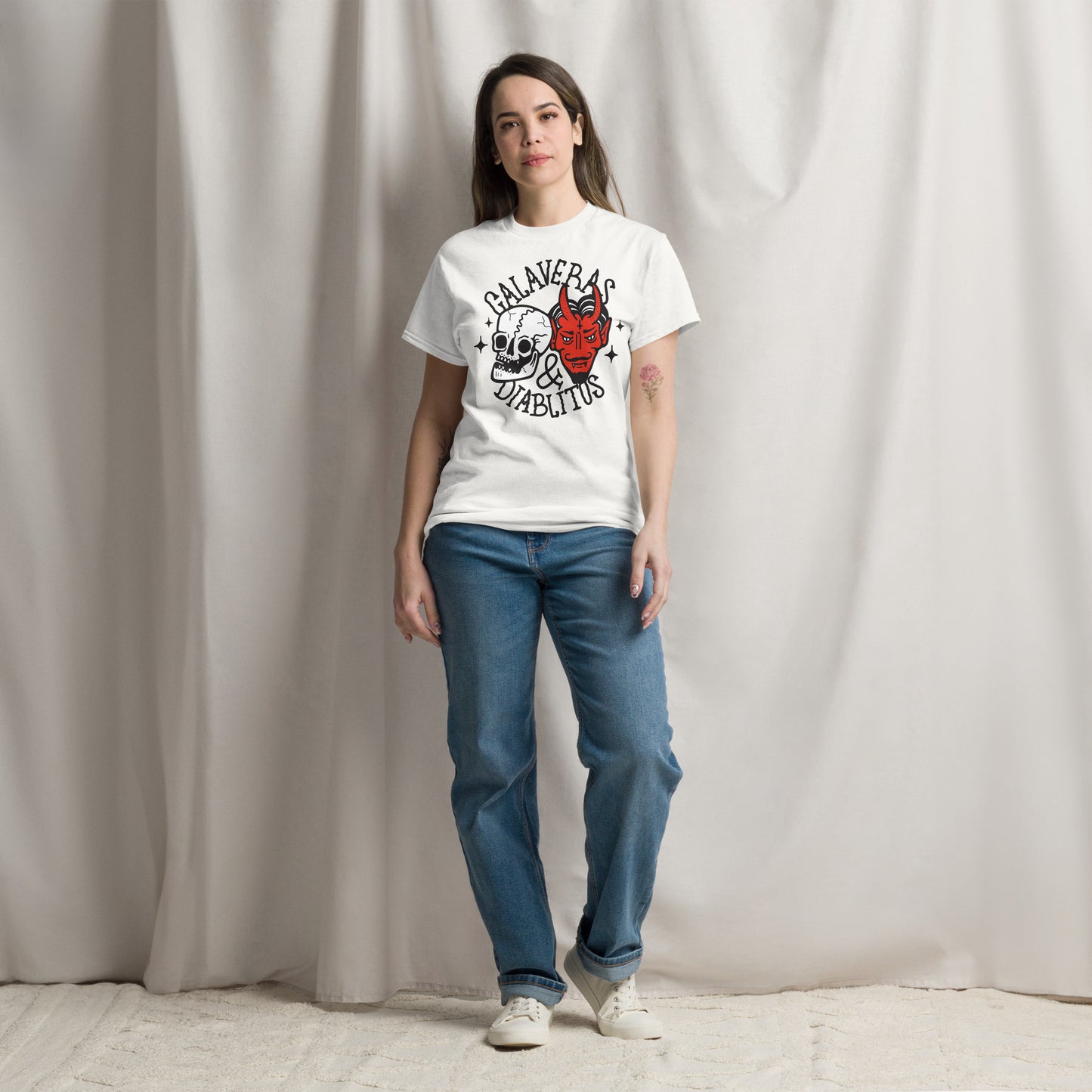 Los Fabulosos Cadillacs. Argentina. Algodón 100%. Corte Unisex. Blanca. CAM2611.
