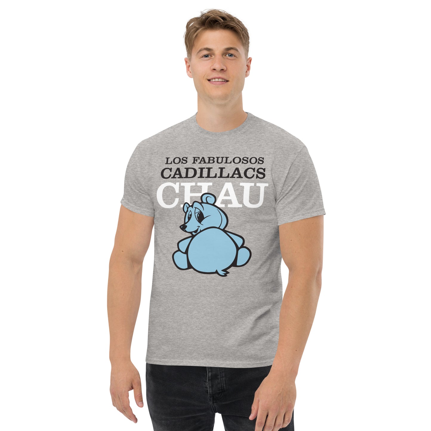 Los Fabulosos Cadillacs. Argentina. Algodón 100%. Corte Unisex. Gris. CAM2612.