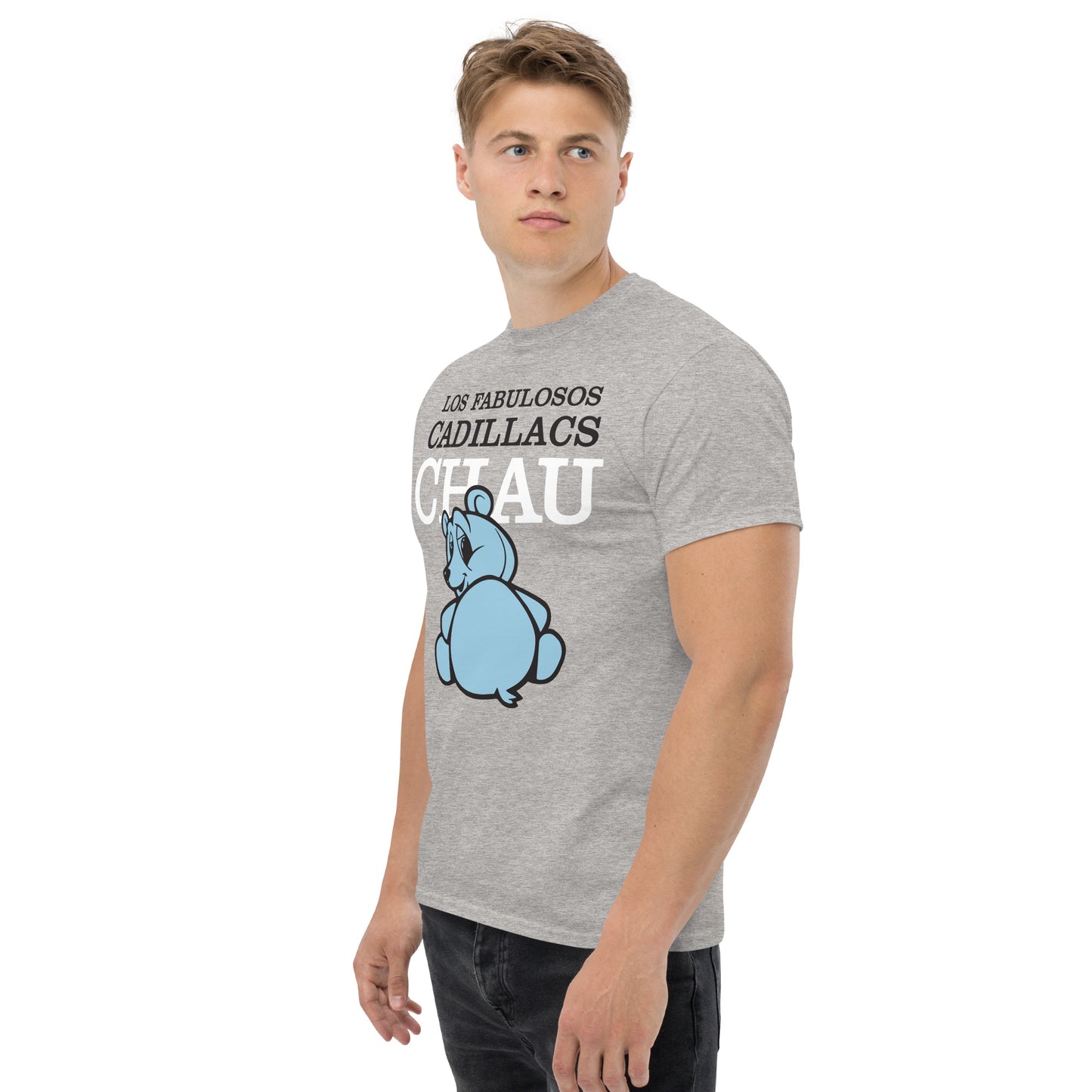 Los Fabulosos Cadillacs. Argentina. Algodón 100%. Corte Unisex. Gris. CAM2612.