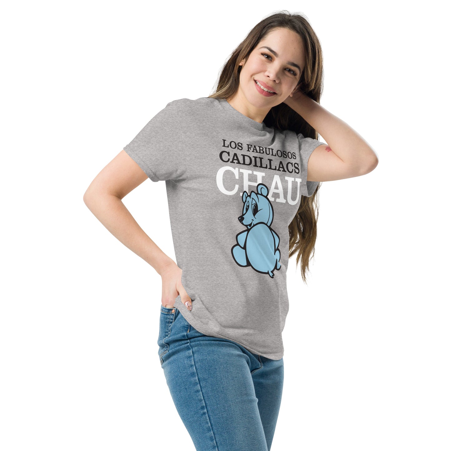 Los Fabulosos Cadillacs. Argentina. Algodón 100%. Corte Unisex. Gris. CAM2612.
