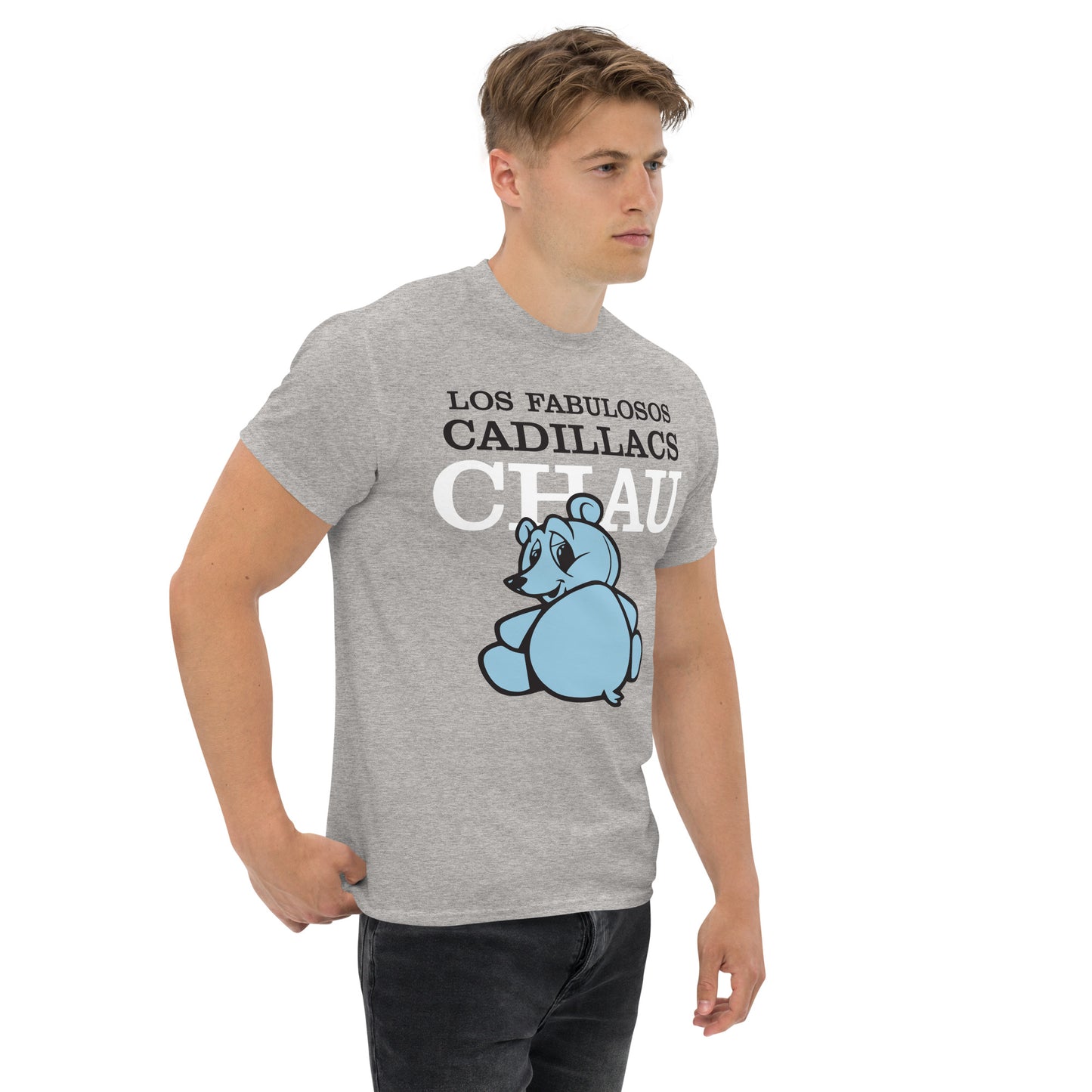 Los Fabulosos Cadillacs. Argentina. Algodón 100%. Corte Unisex. Gris. CAM2612.