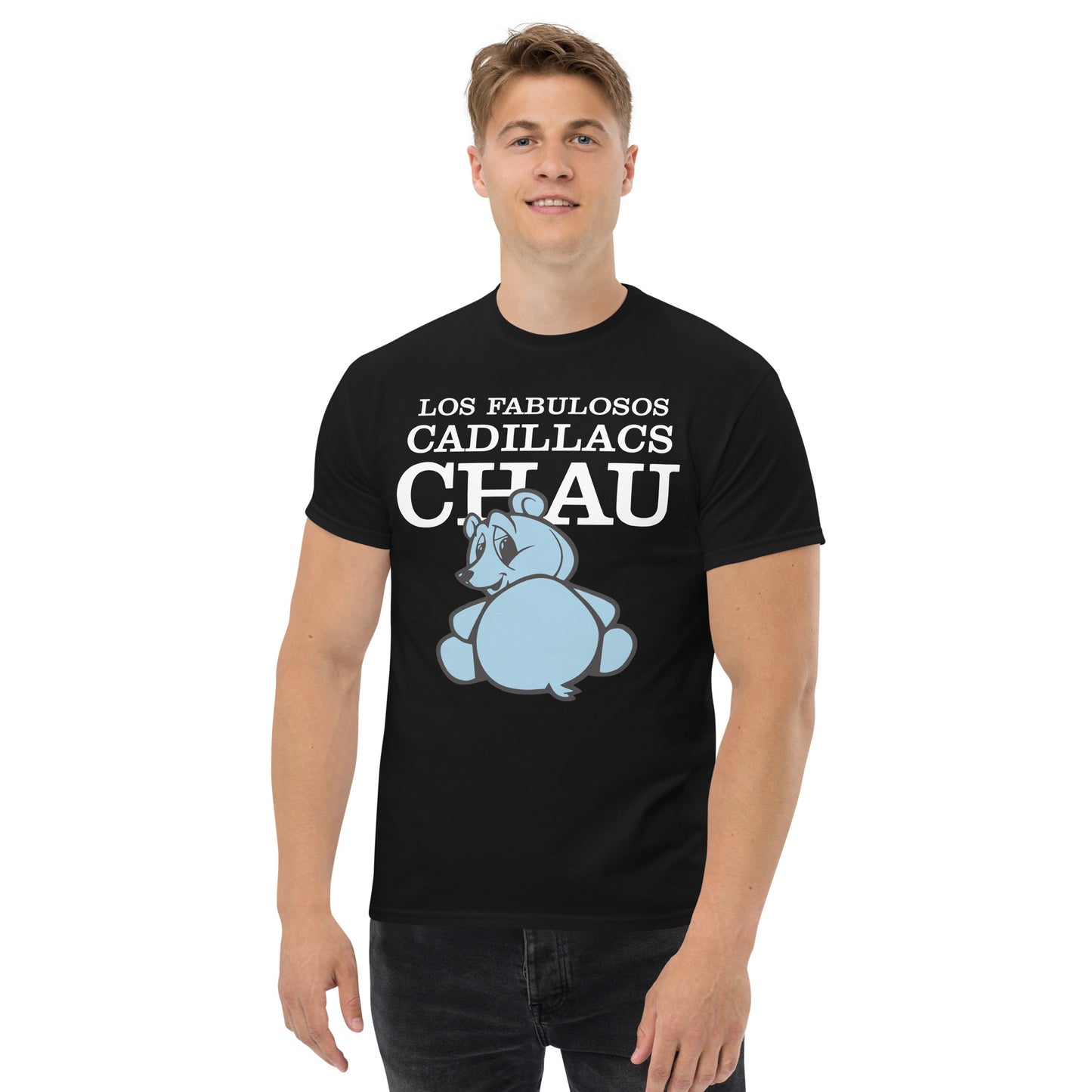 Los Fabulosos Cadillacs. Argentina. Algodón 100%. Corte Unisex. Negra. CAM2612.