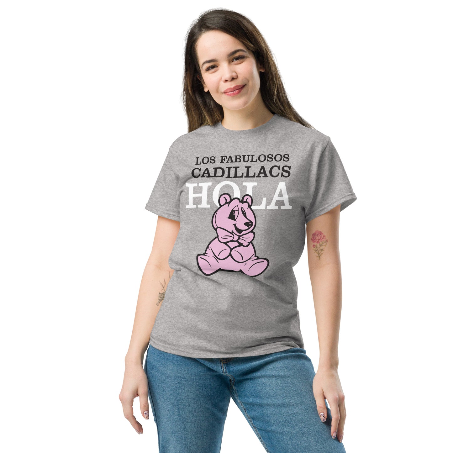Los Fabulosos Cadillacs. Argentina. Algodón 100%. Corte Unisex. Gris. CAM2613.