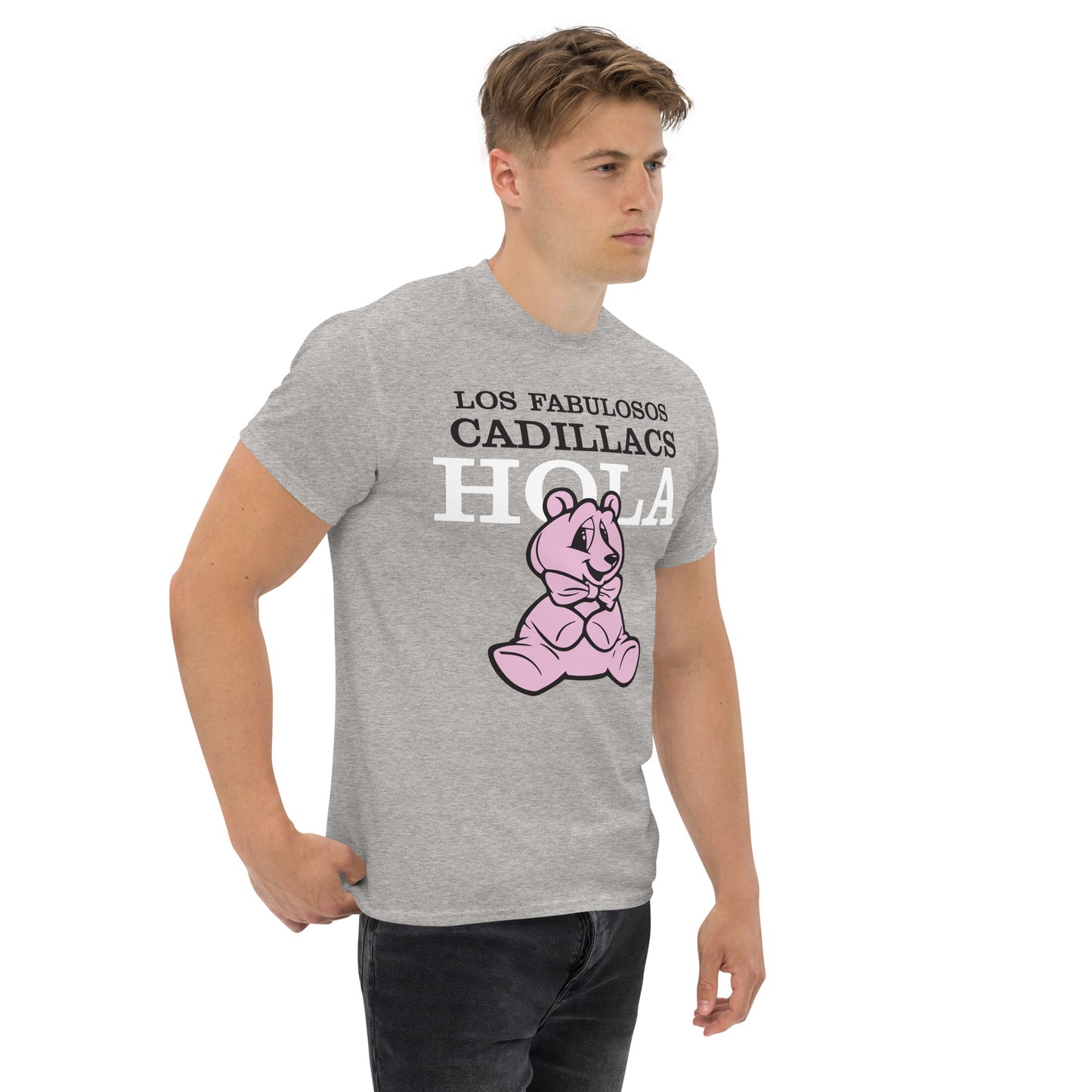 Los Fabulosos Cadillacs. Argentina. Algodón 100%. Corte Unisex. Gris. CAM2613.