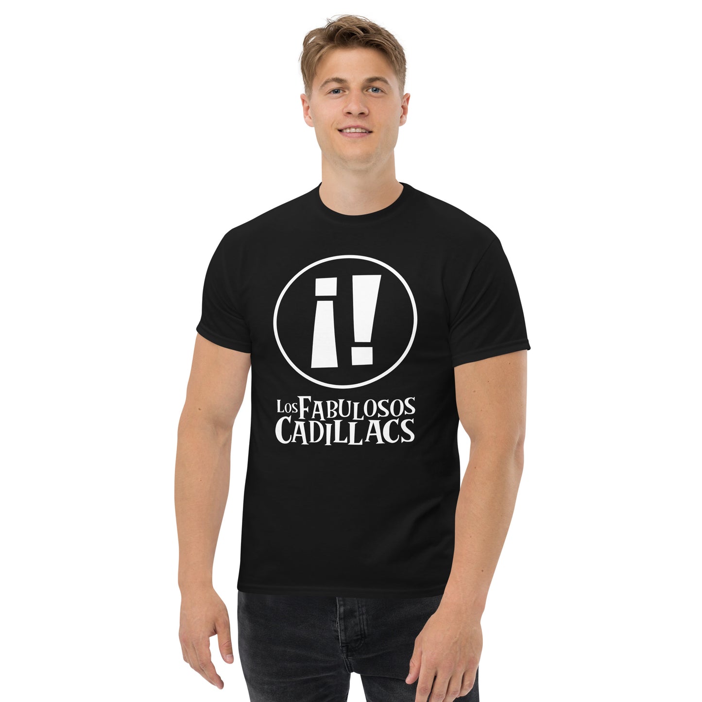 Los Fabulosos Cadillacs. Argentina. Algodón 100%. Corte Unisex. Negra. CAM2614.