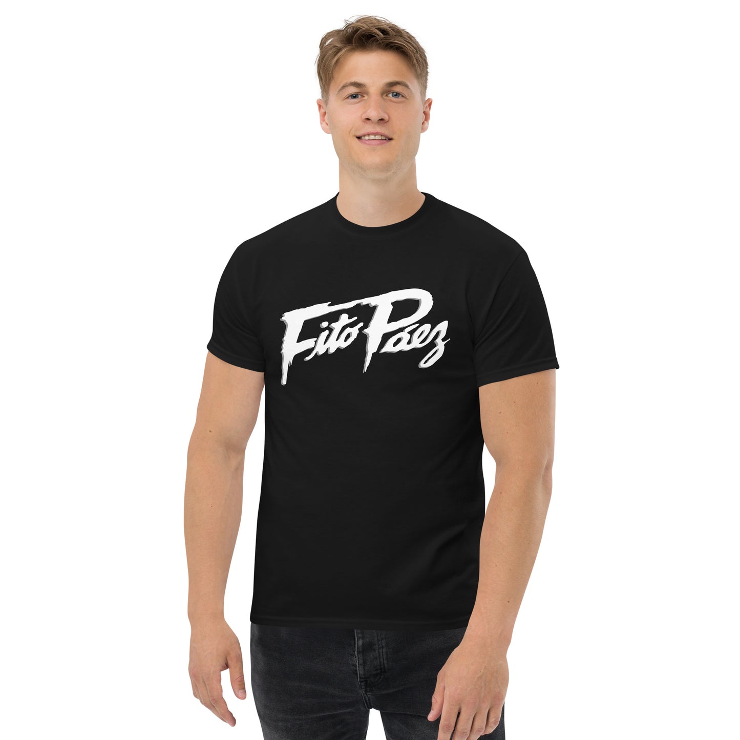 Fito Paez. Giros. Algodón 100%. Corte Unisex. Negra. CAM2818.