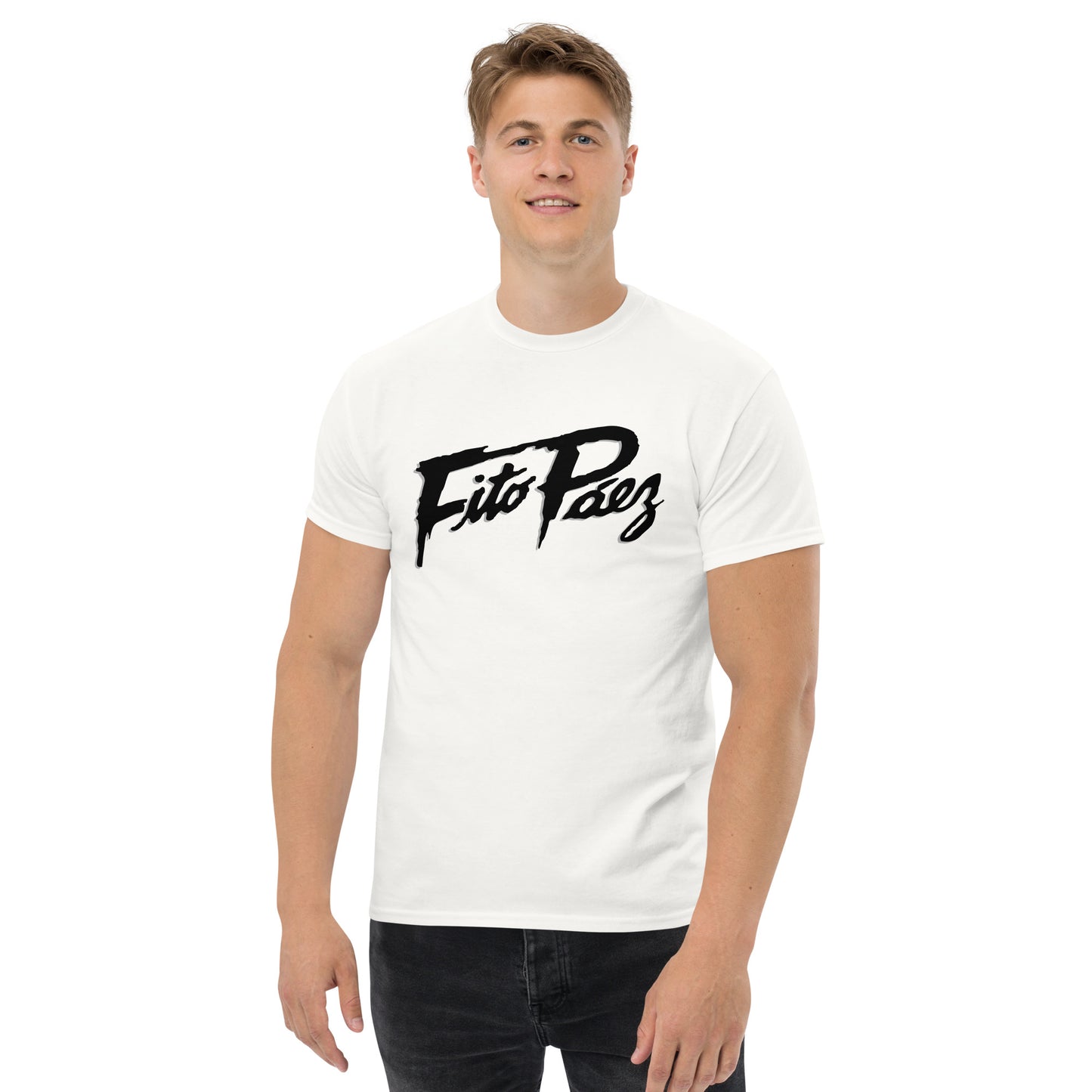Fito Paez. Giros. Algodón 100%. Corte Unisex. Blanca. CAM2818.