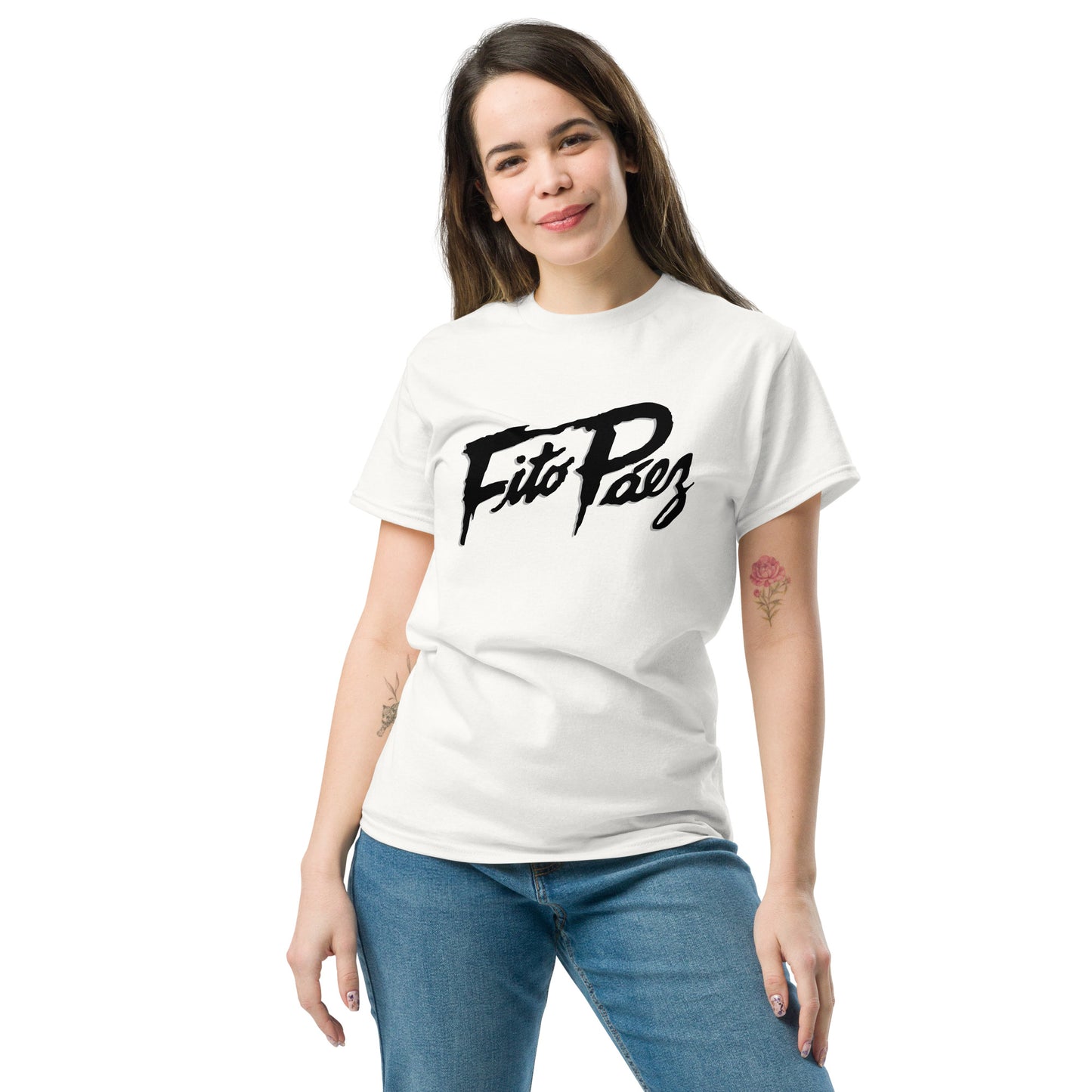 Fito Paez. Giros. Algodón 100%. Corte Unisex. Blanca. CAM2818.