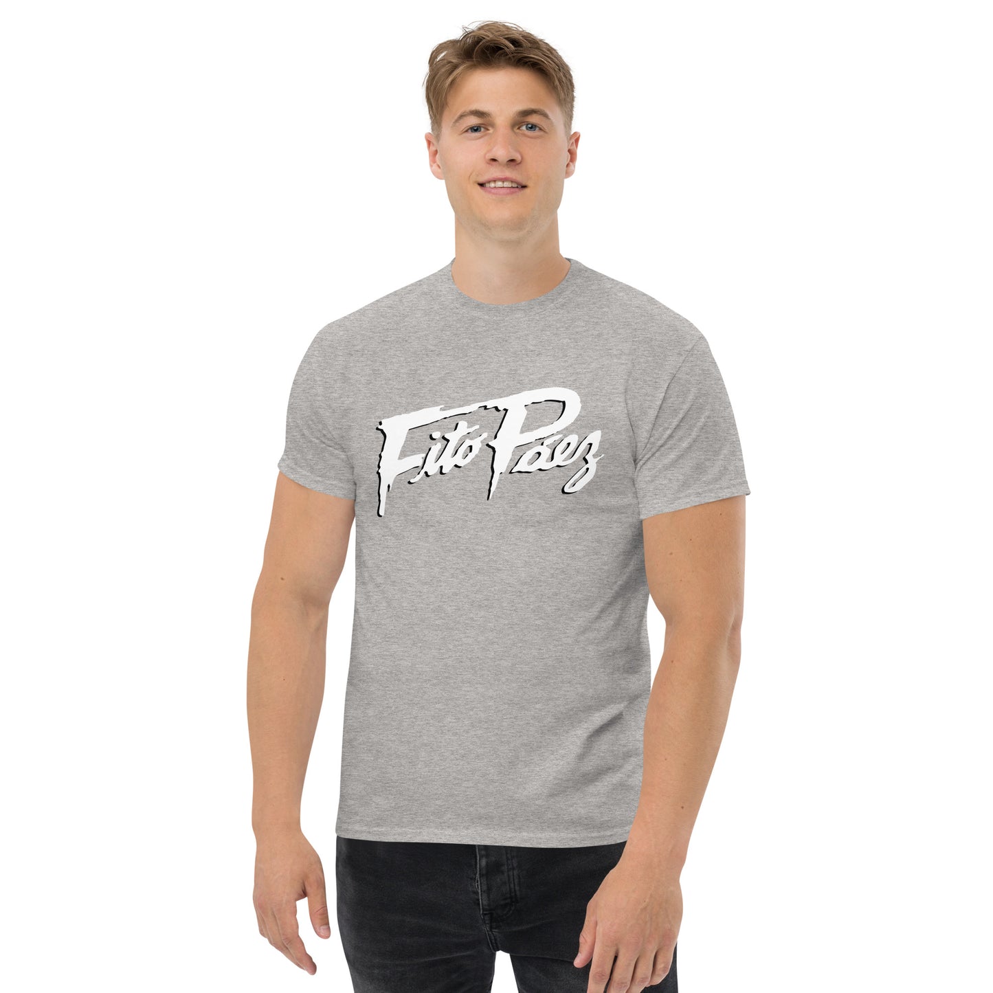Fito Paez. Giros. Algodón 100%. Corte Unisex. Gris. CAM2818.