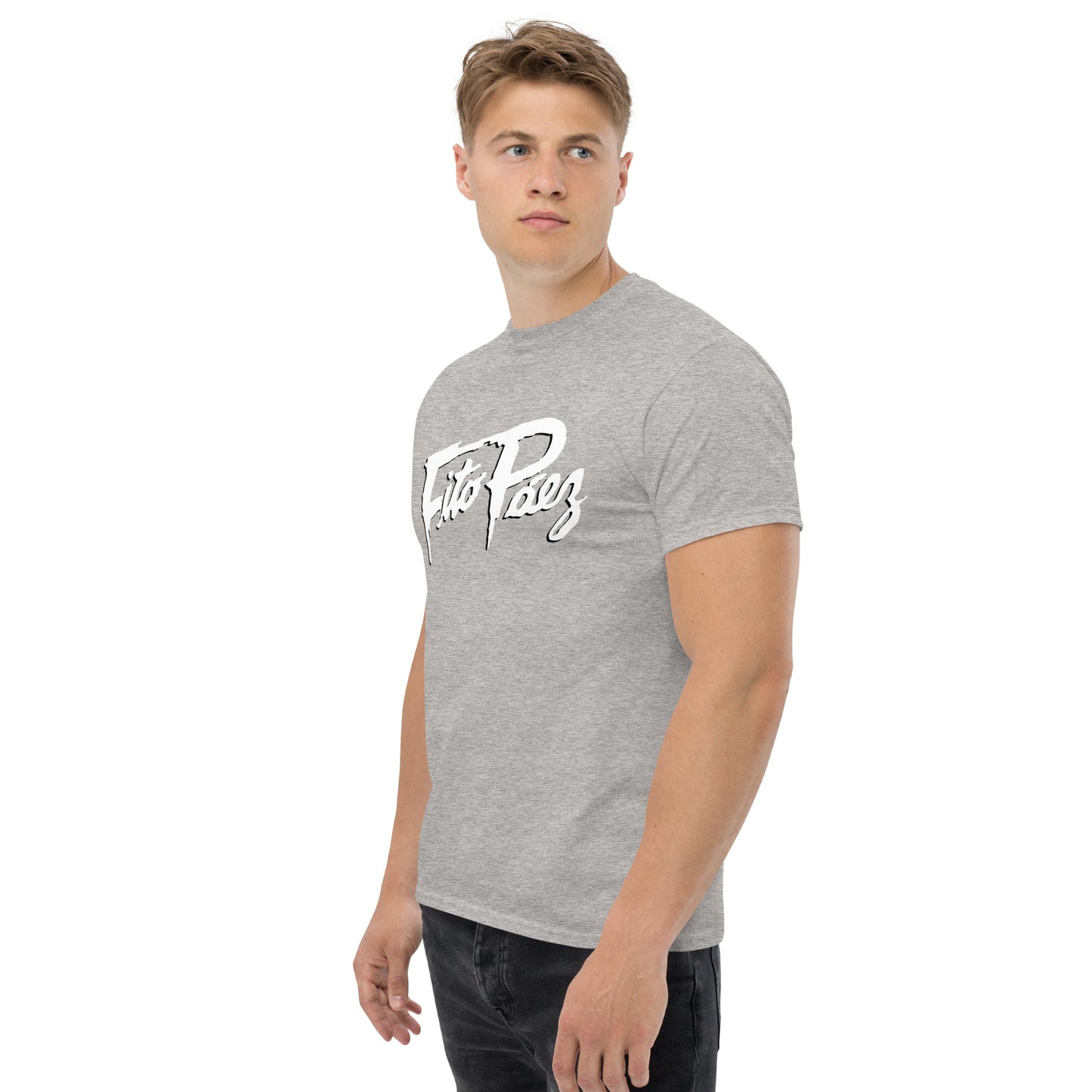 Fito Paez. Giros. Algodón 100%. Corte Unisex. Gris. CAM2818.