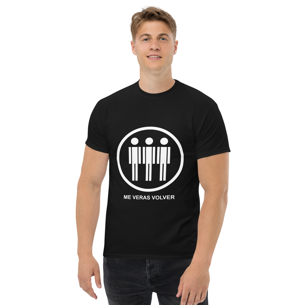 Soda Stereo. Algodón 100%. Corte Unisex. Negra. Opción 2. CAM2725.