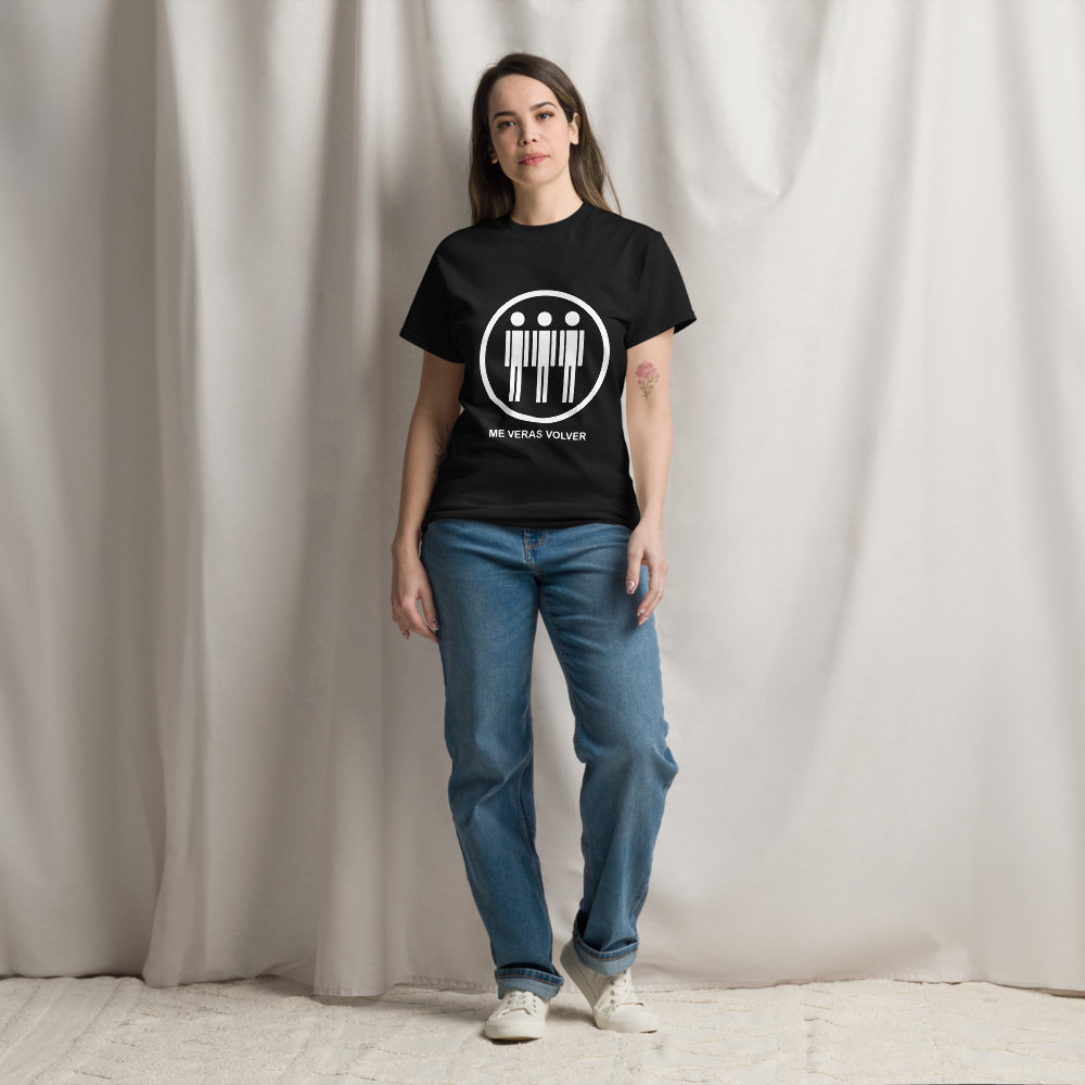 Soda Stereo. Algodón 100%. Corte Unisex. Negra. Opción 2. CAM2725.