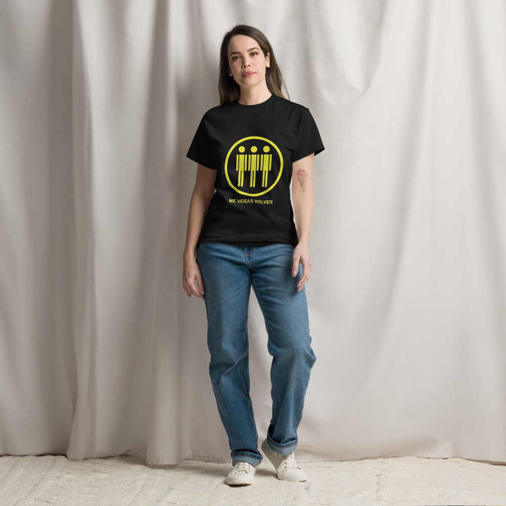 Soda Stereo. Algodón 100%. Corte Unisex. Negra. Opción 1. CAM2725.