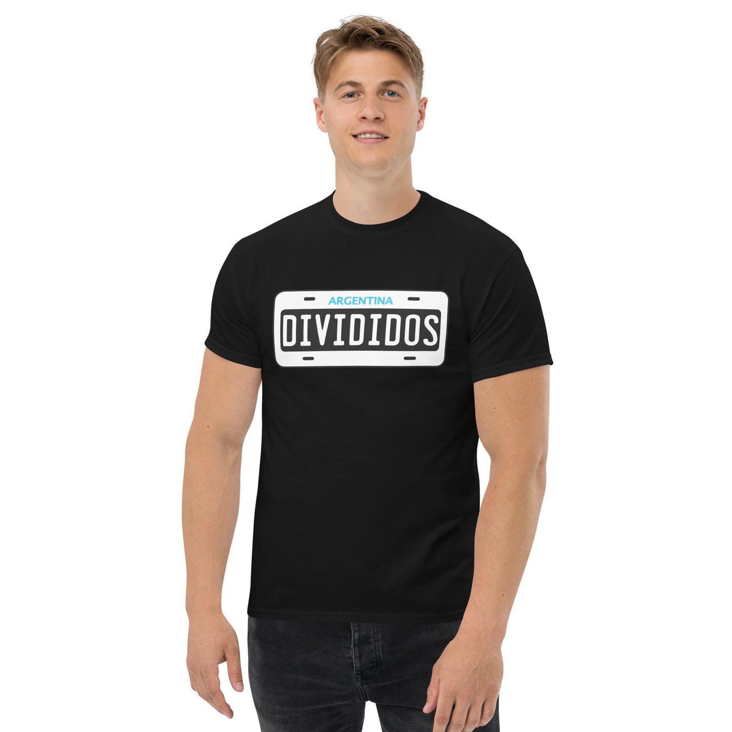 Divididos. Camiseta de Algodón 100% peinado. Corte Unisex. Opción 2. CAM3115.