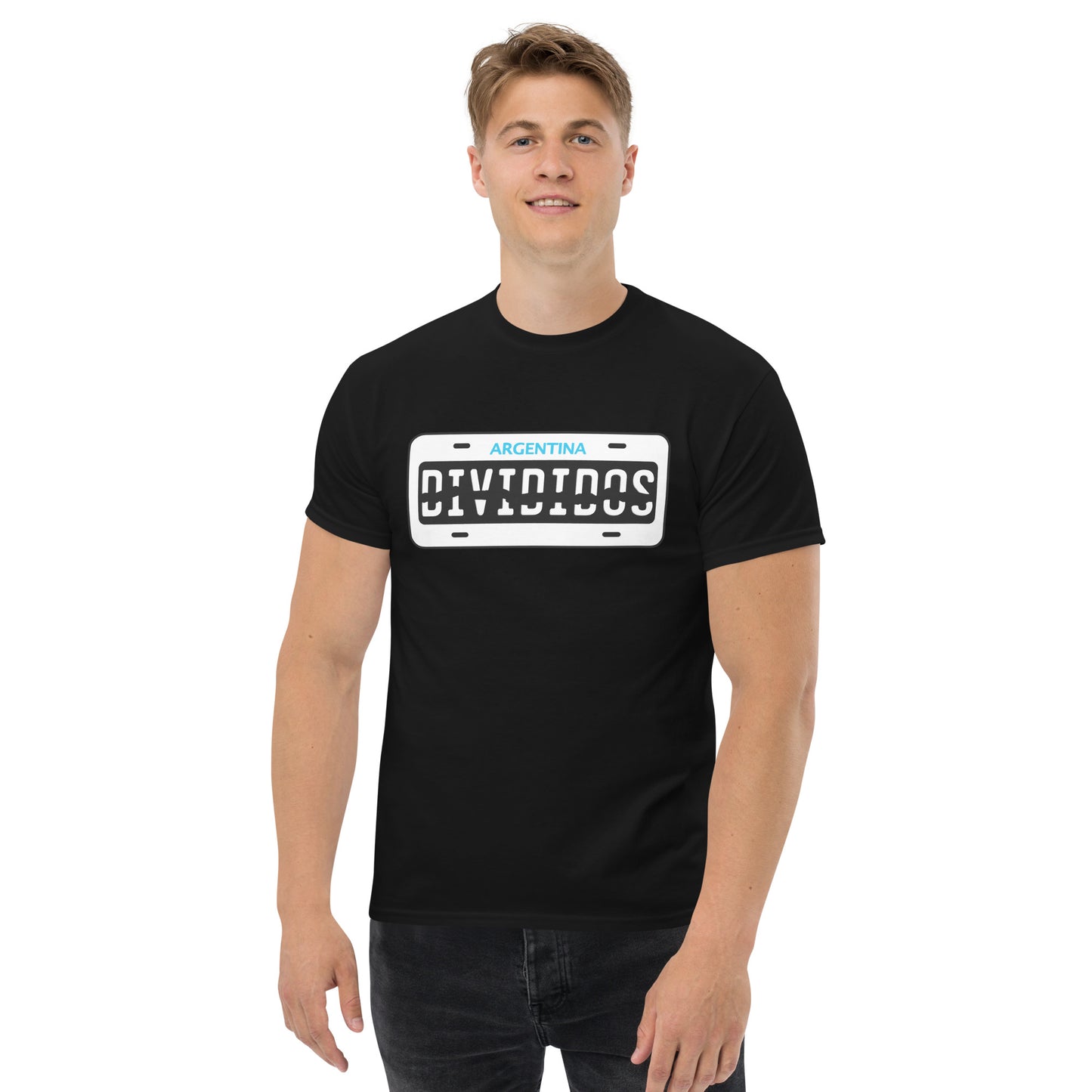 Divididos. Camiseta de Algodón 100% peinado. Corte Unisex. Opción 3. CAM3115.