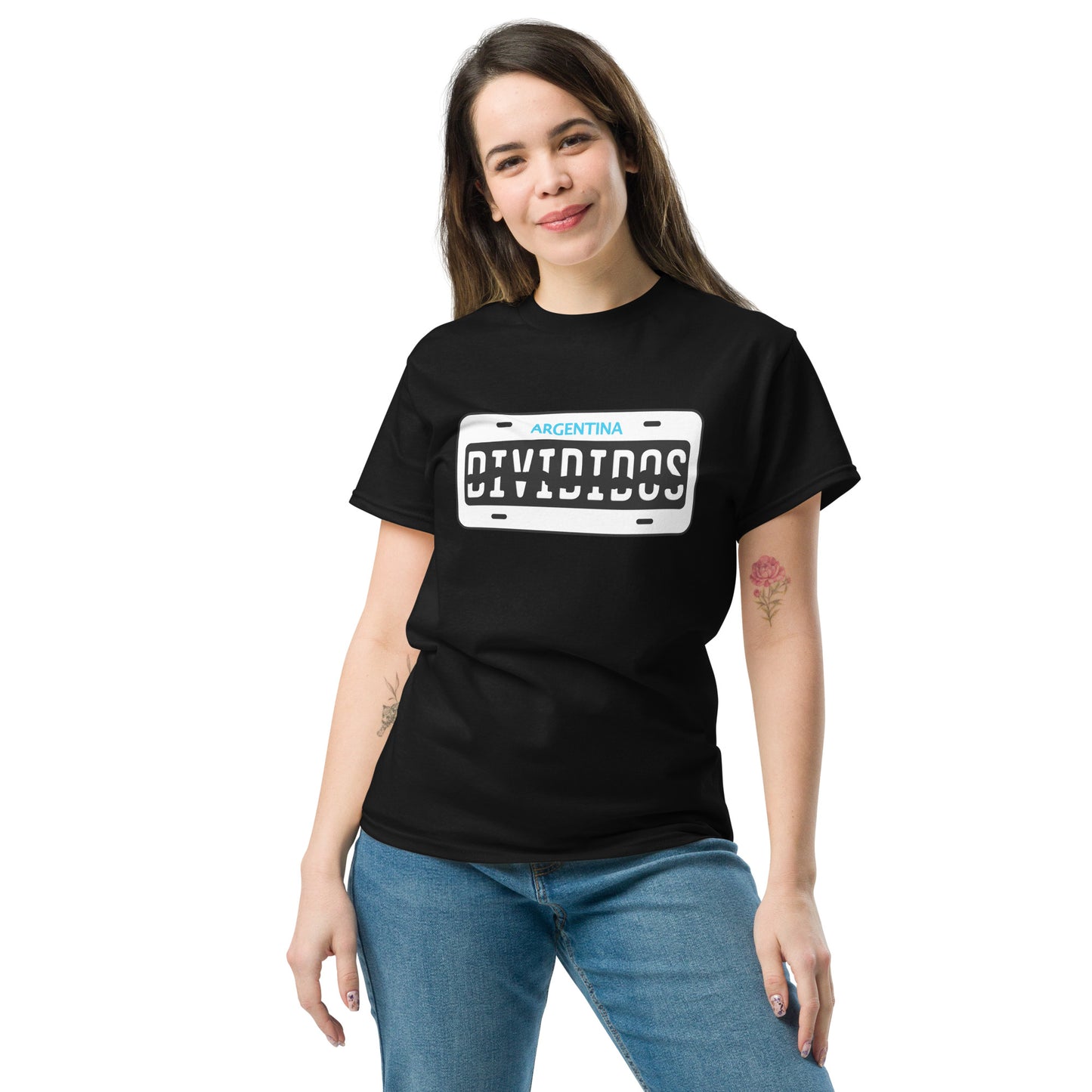 Divididos. Camiseta de Algodón 100% peinado. Corte Unisex. Opción 3. CAM3115.