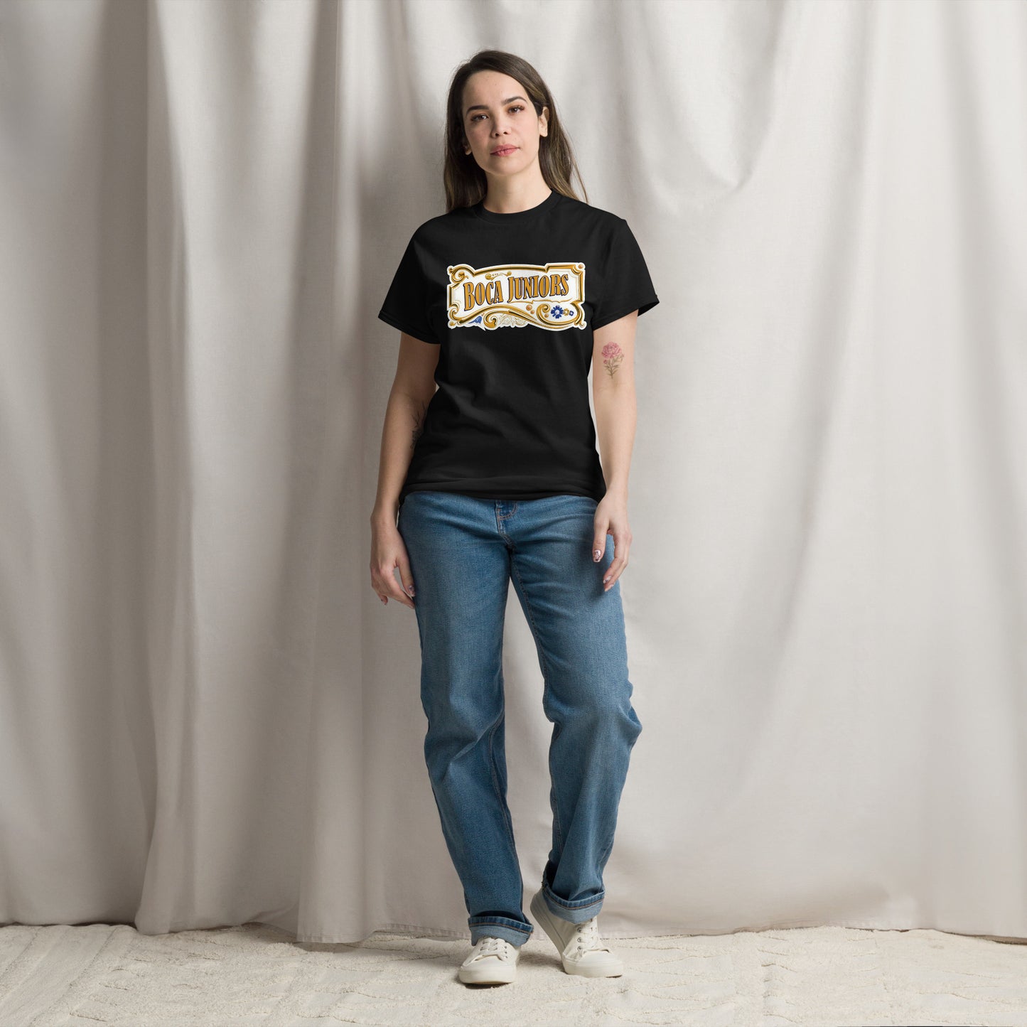 Club Atlético Boca Juniors. CABJ. Algodón 100%. Corte Unisex. CAM1214.