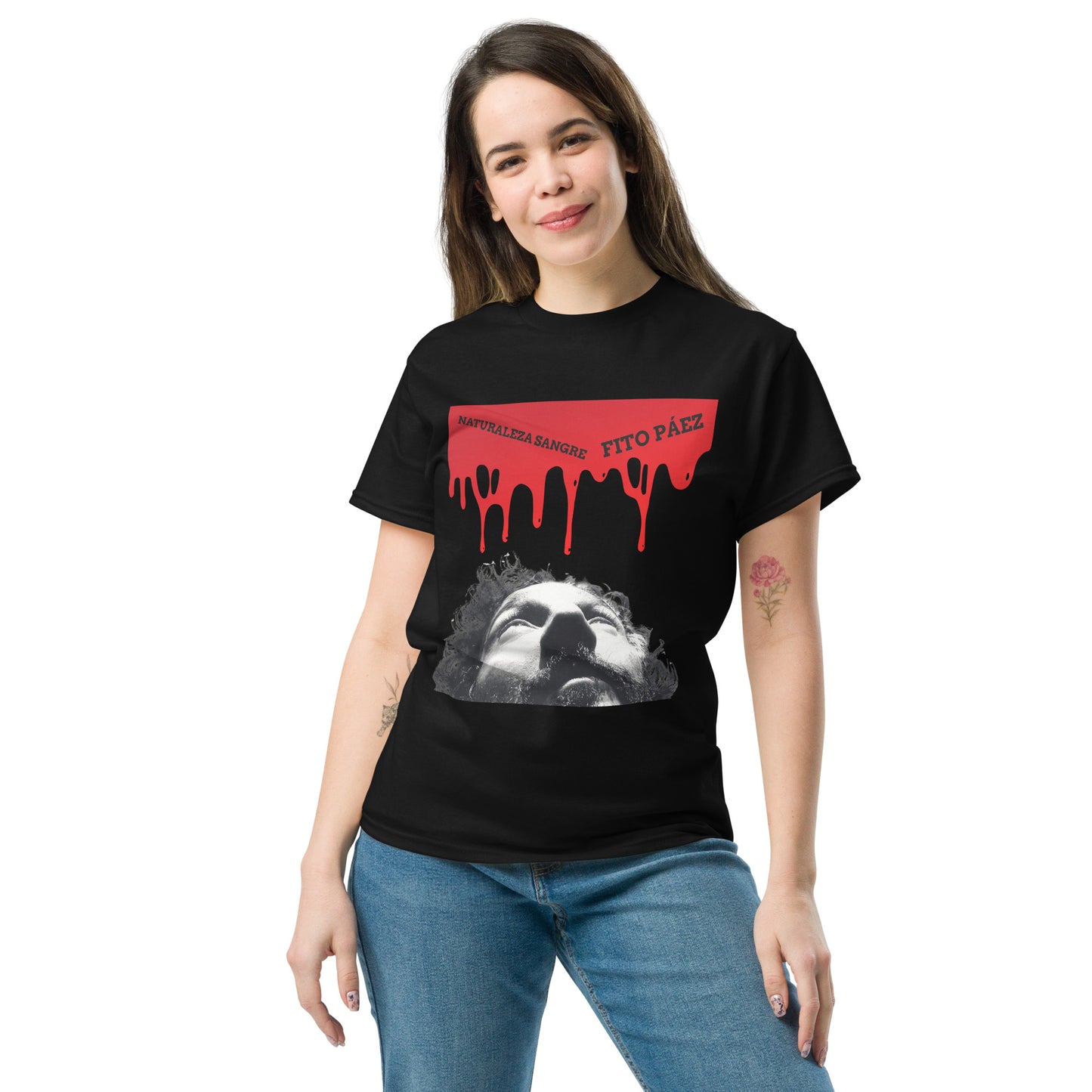 Fito Paez. Naturalez Sangre. Algodón 100%. Corte Unisex. CAM2811.