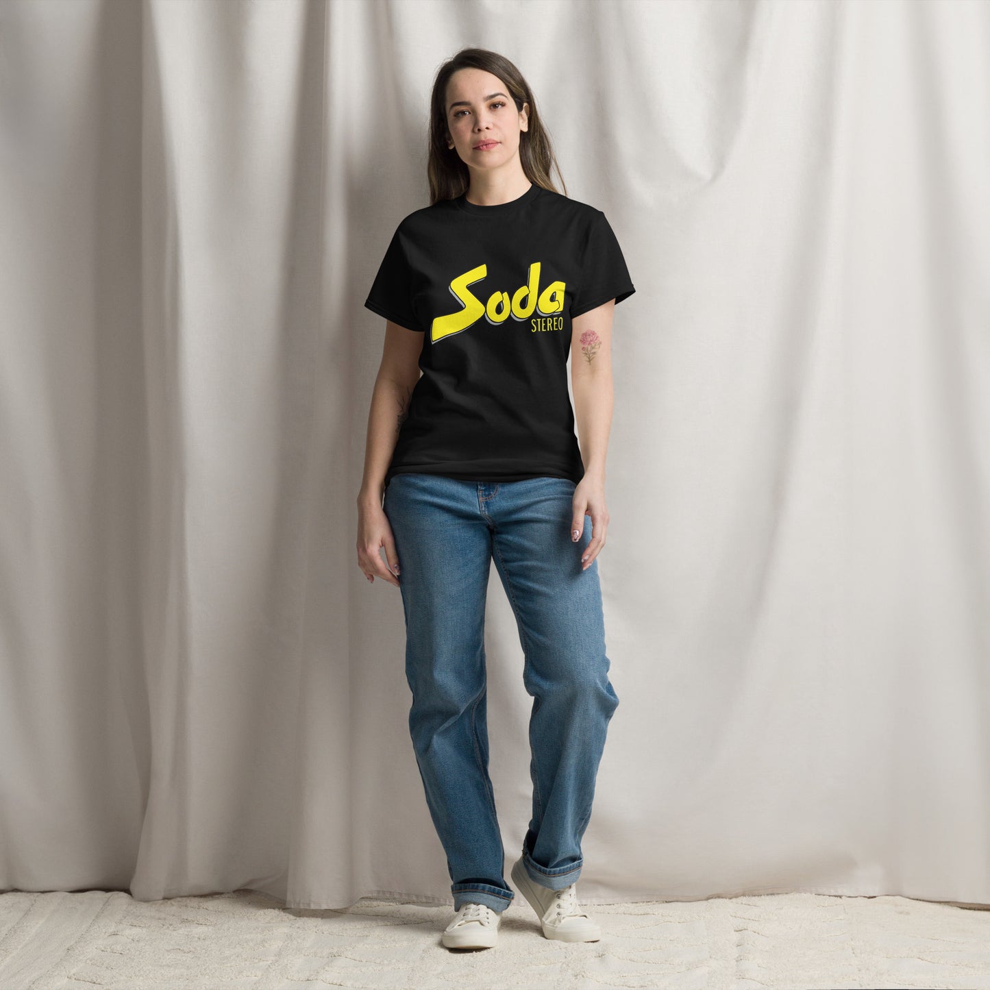 Soda Stereo. Argentina. Rock. Algodón 100%. Corte Unisex. CAM2728.