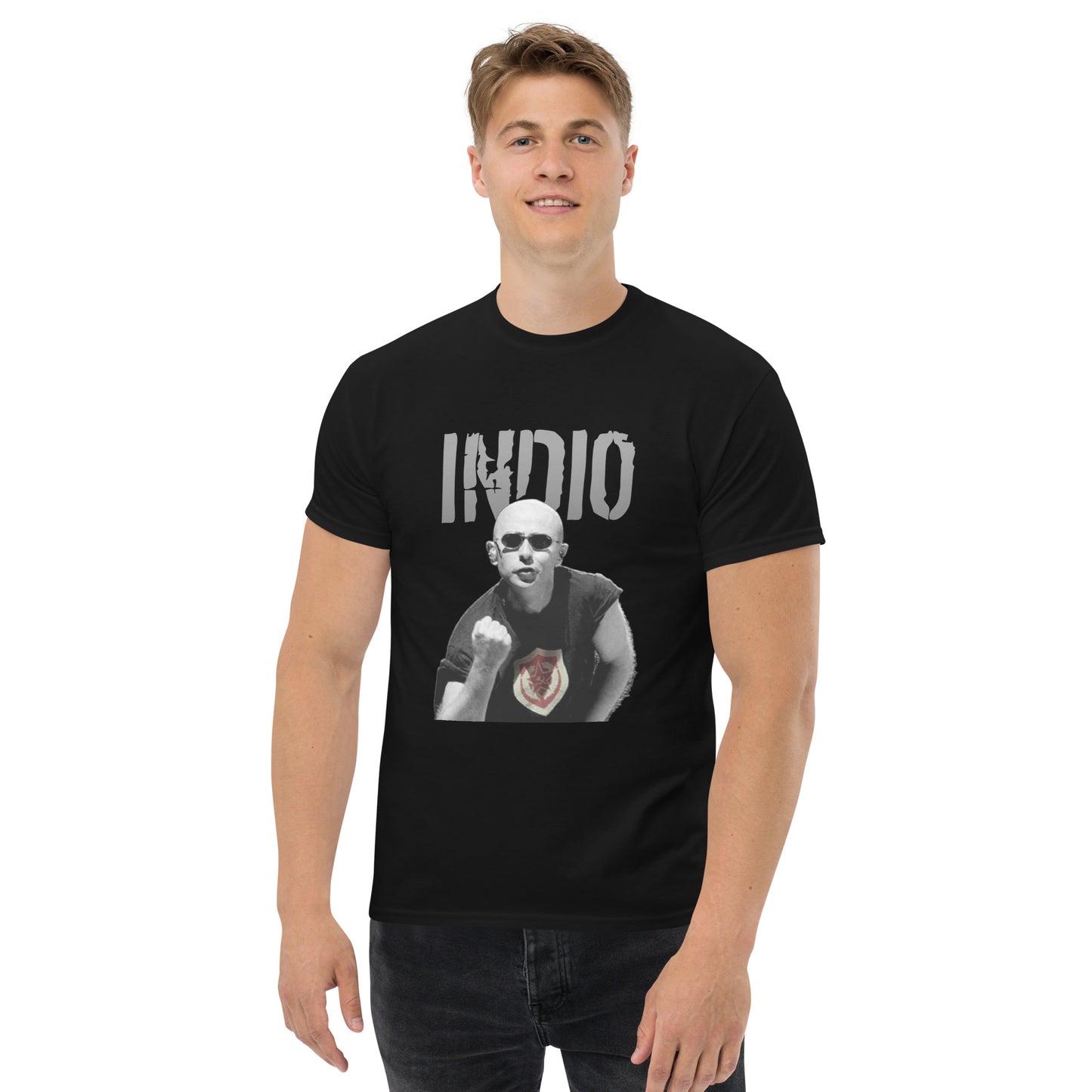 Indio Solari. Ex Patricio Rey y sus Redonditos de Ricota. Algodón 100%. Corte unisex. CAM2520.