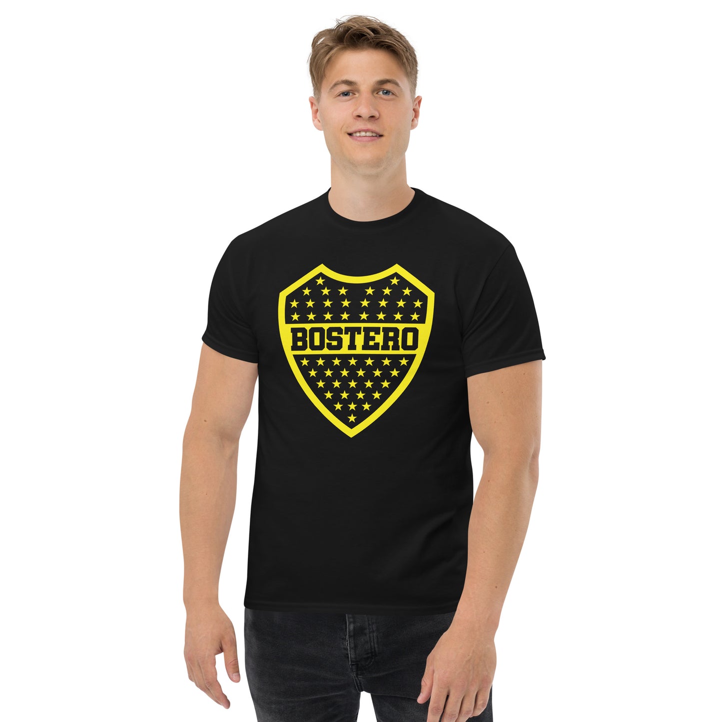 Club Atlético Boca Juniors. CABJ. Algodón 100%. Corte Unisex. Negra o azul. CAM1217.