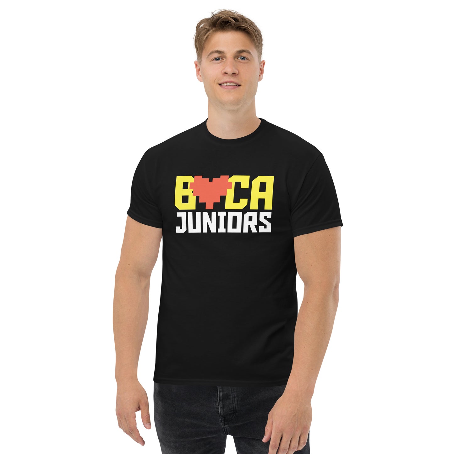 Club Atlético Boca Juniors. CABJ. Algodón 100%. Corte Unisex. Negra o Azul. CAM1218.
