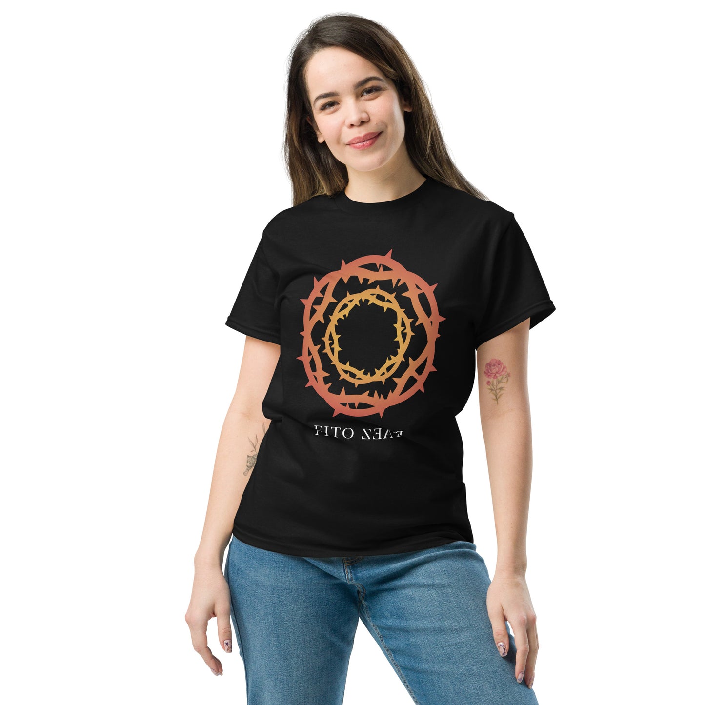 Fito Paez. El Sacrificio. Algodón 100%. Corte Unisex. Negra. CAM2814.