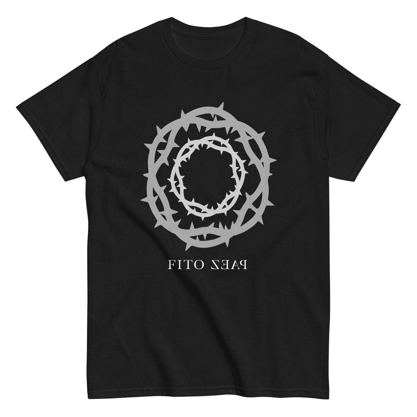 Fito Paez. El Sacrificio. Algodón 100%. Corte Unisex. Negra. CAM2817.