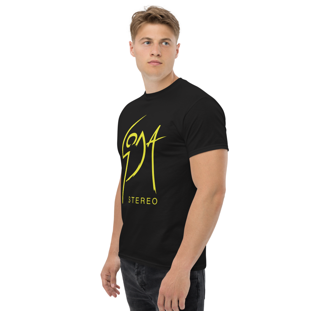Soda Stereo. Algodón 100%. Corte Unisex. Negra. Opción 1. CAM2723.