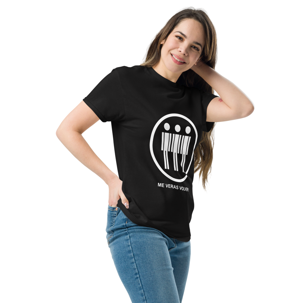 Soda Stereo. Algodón 100%. Corte Unisex. Negra. Opción 2. CAM2725.