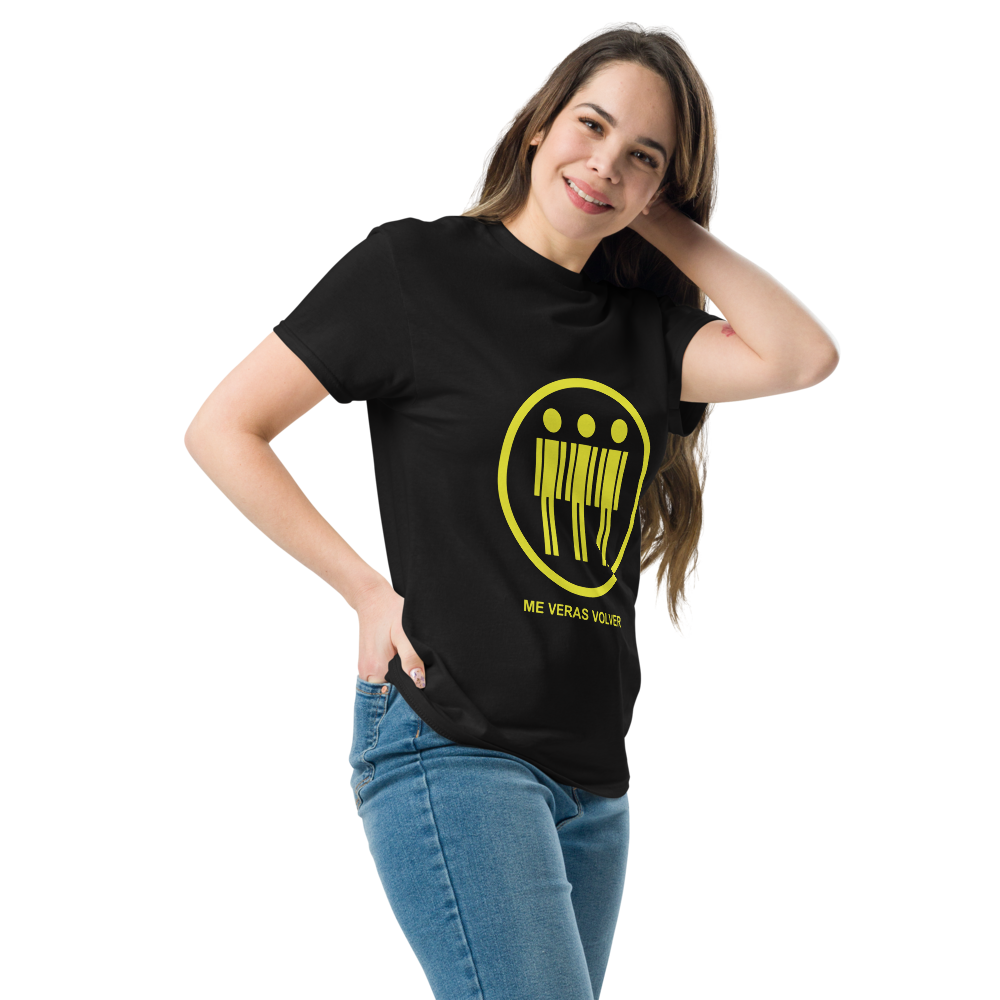 Soda Stereo. Algodón 100%. Corte Unisex. Negra. Opción 1. CAM2725.