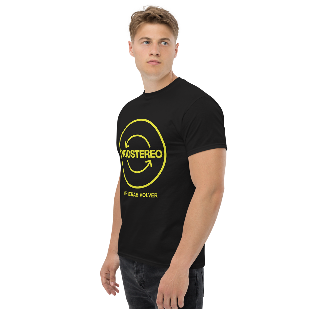 Soda Stereo. Algodón 100%. Corte Unisex. Negra. Opción 1. CAM2726.
