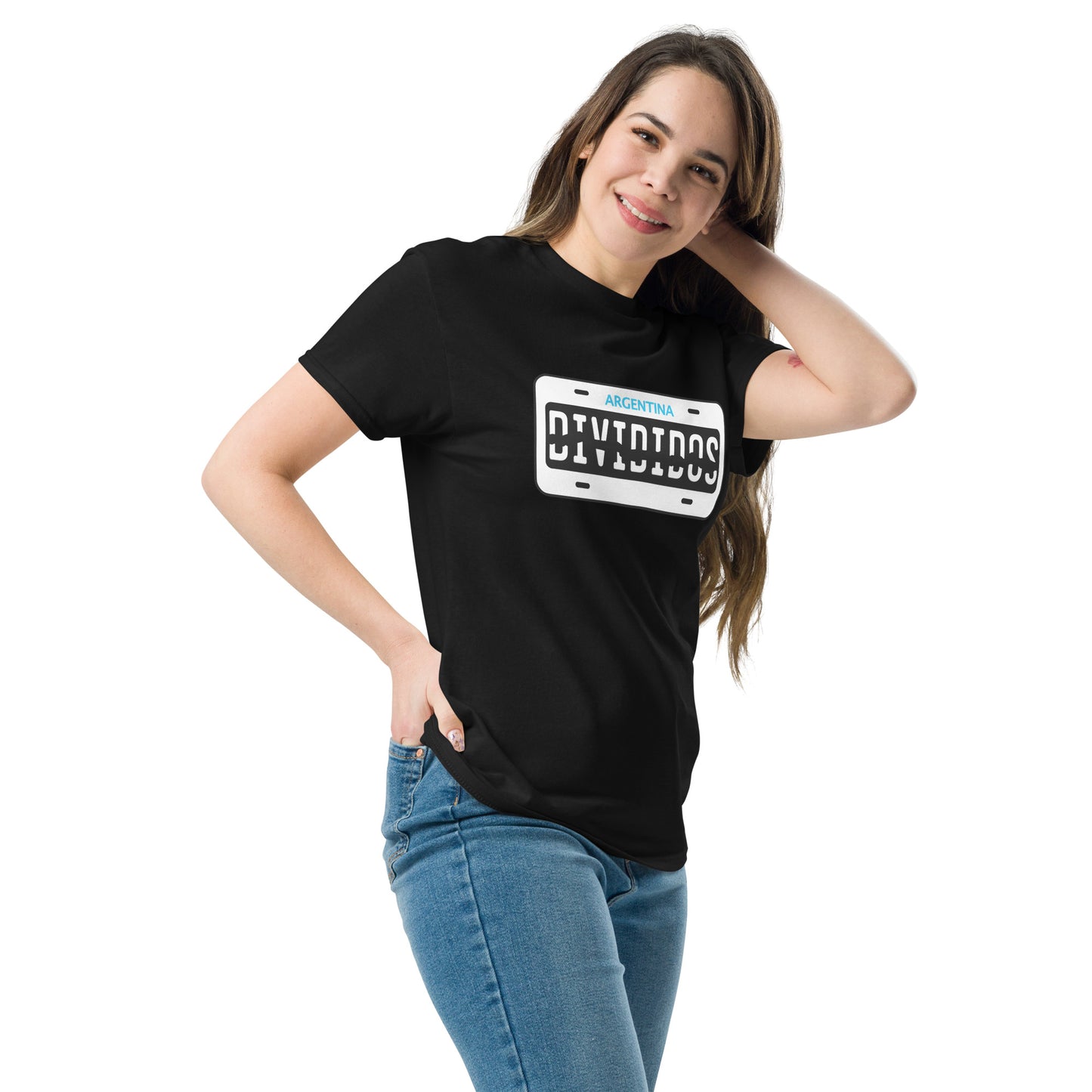 Divididos. Camiseta de Algodón 100% peinado. Corte Unisex. Opción 3. CAM3115.