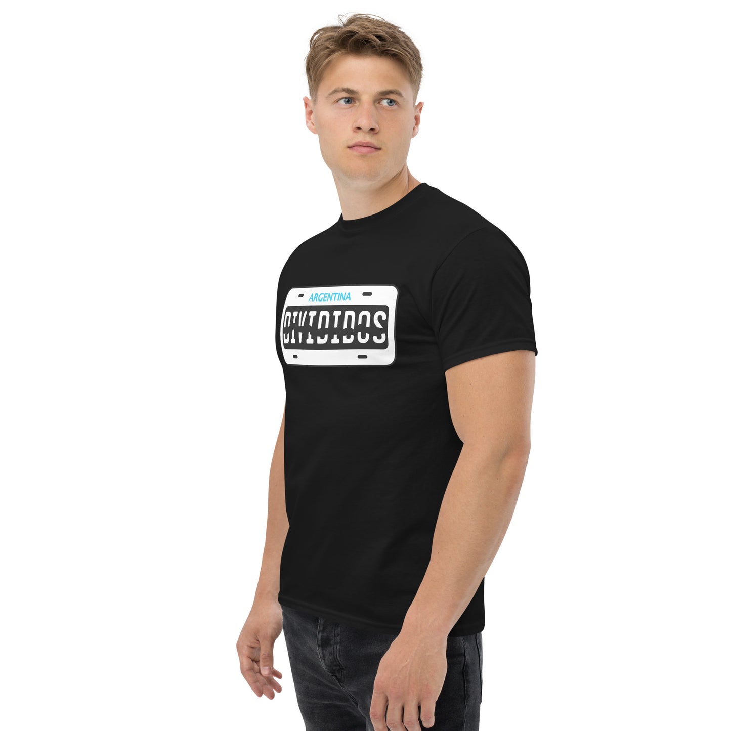 Divididos. Camiseta de Algodón 100% peinado. Corte Unisex. Opción 3. CAM3115.