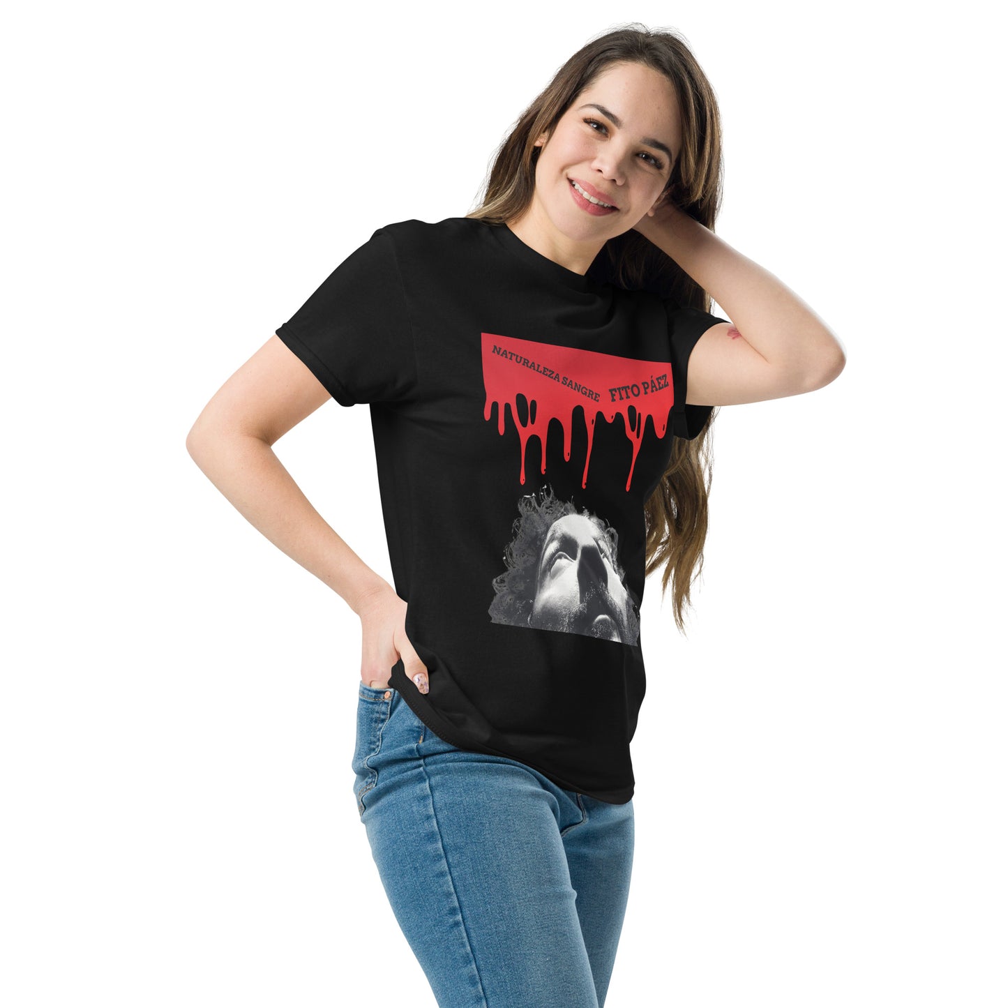 Fito Paez. Naturalez Sangre. Algodón 100%. Corte Unisex. CAM2811.