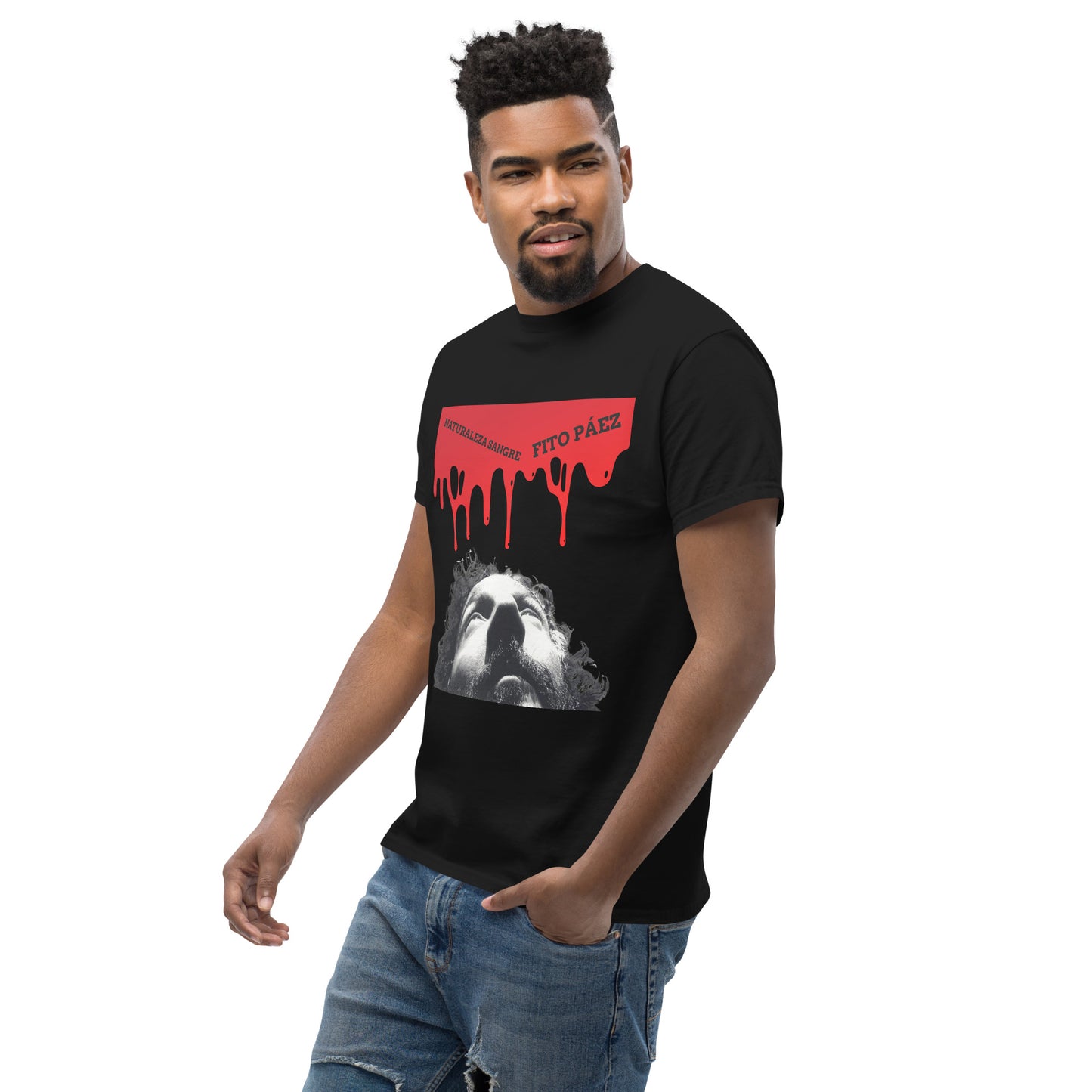 Fito Paez. Naturalez Sangre. Algodón 100%. Corte Unisex. CAM2811.