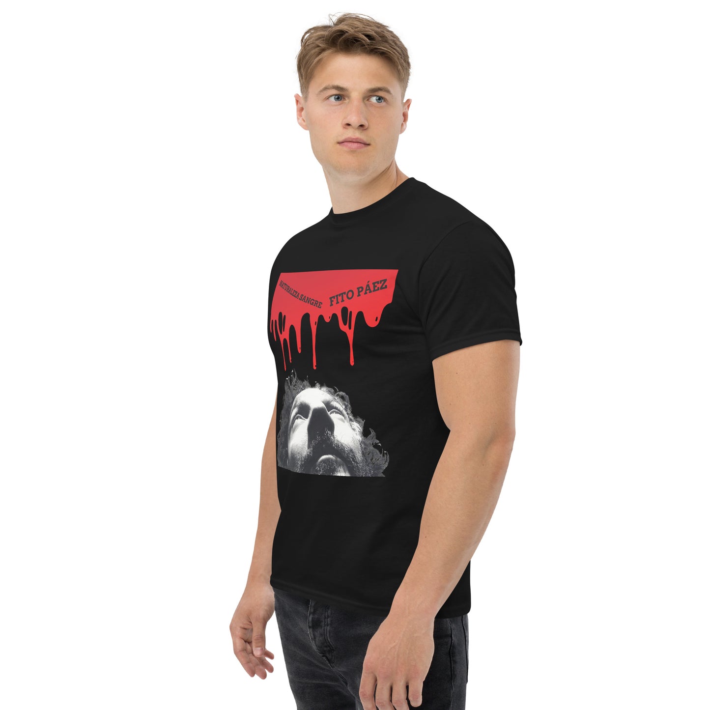 Fito Paez. Naturalez Sangre. Algodón 100%. Corte Unisex. CAM2811.