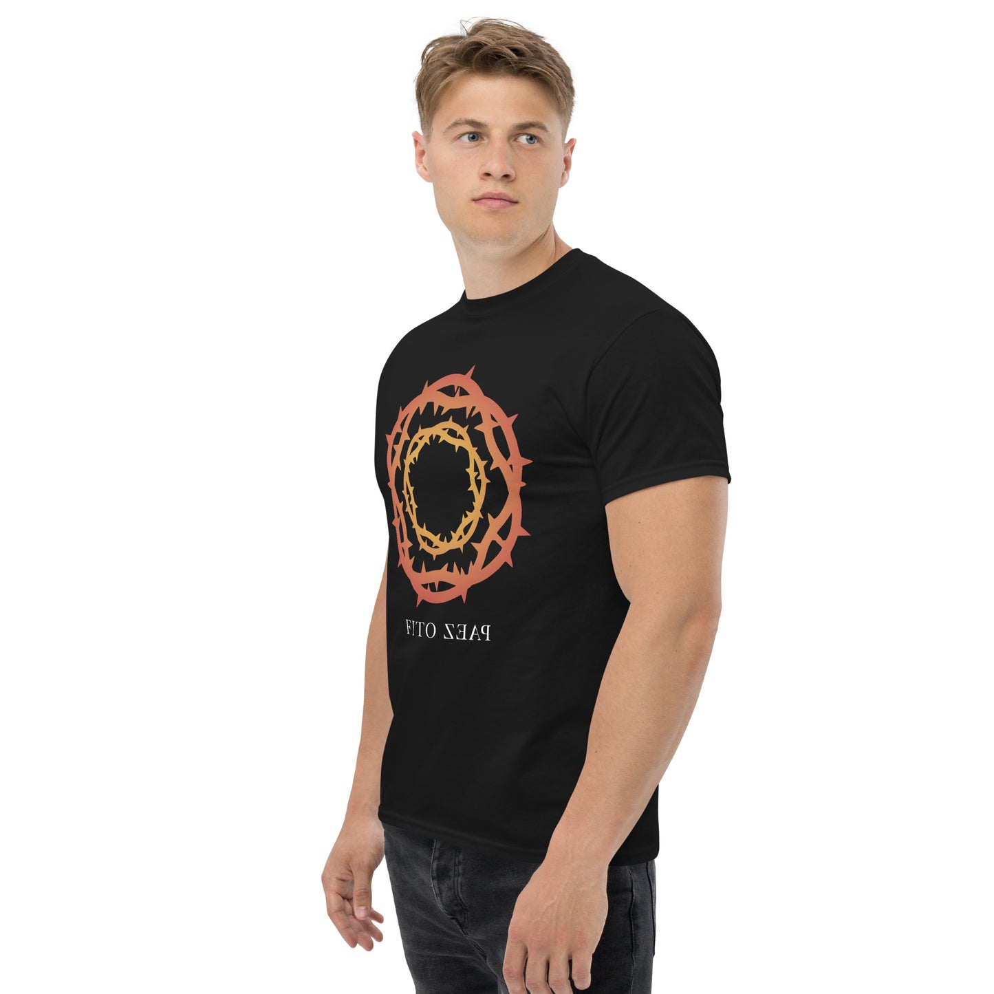 Fito Paez. El Sacrificio. Algodón 100%. Corte Unisex. Negra. CAM2814.