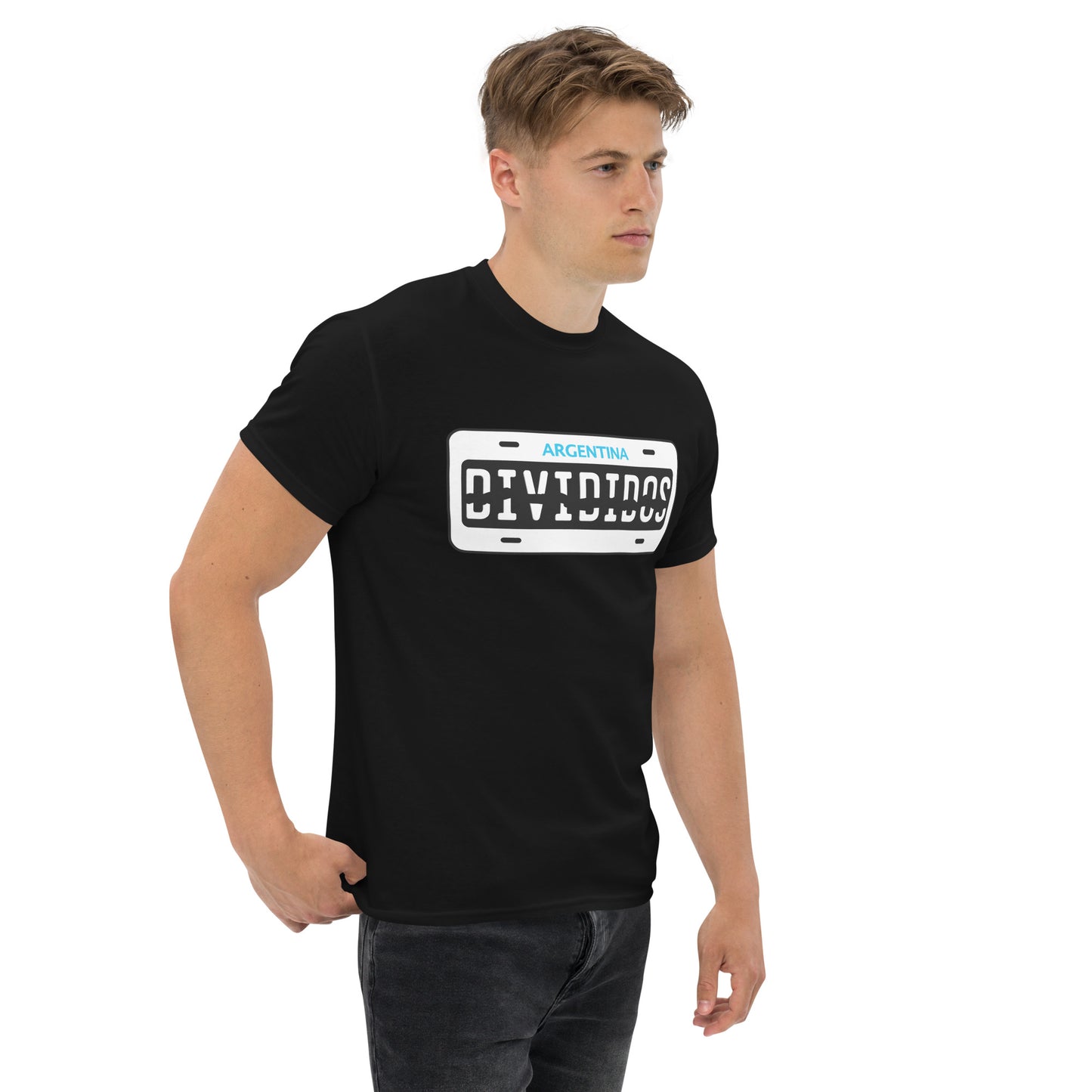 Divididos. Camiseta de Algodón 100% peinado. Corte Unisex. Opción 3. CAM3115.