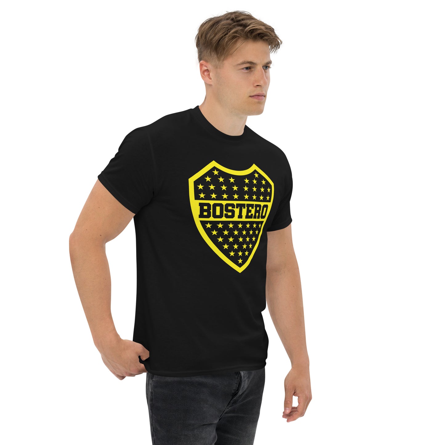 Club Atlético Boca Juniors. CABJ. Algodón 100%. Corte Unisex. Negra o azul. CAM1217.